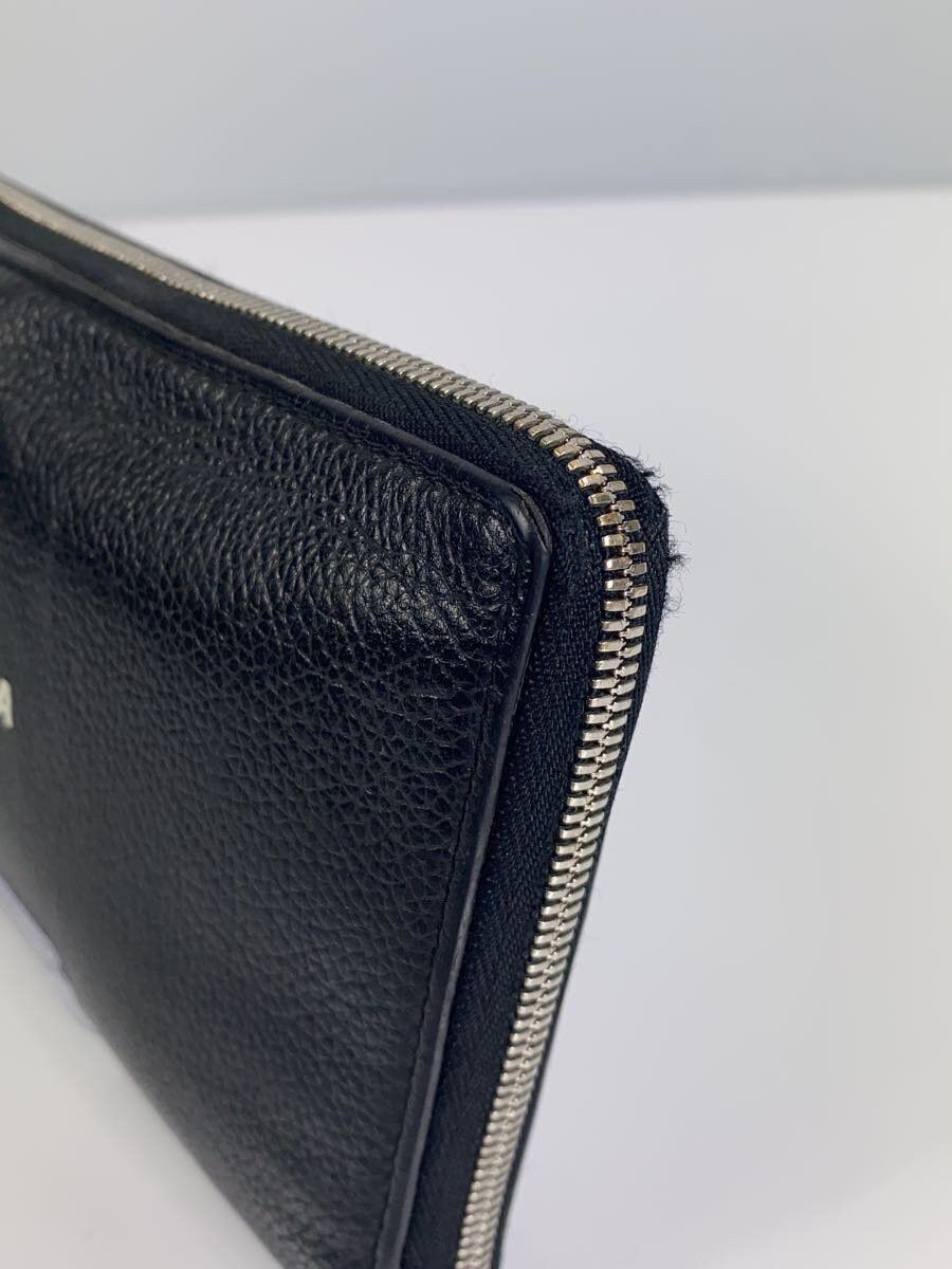 Balenciaga Balenciaga Leather Long Wallet Black Size ONE SIZE - 8 Thumbnail