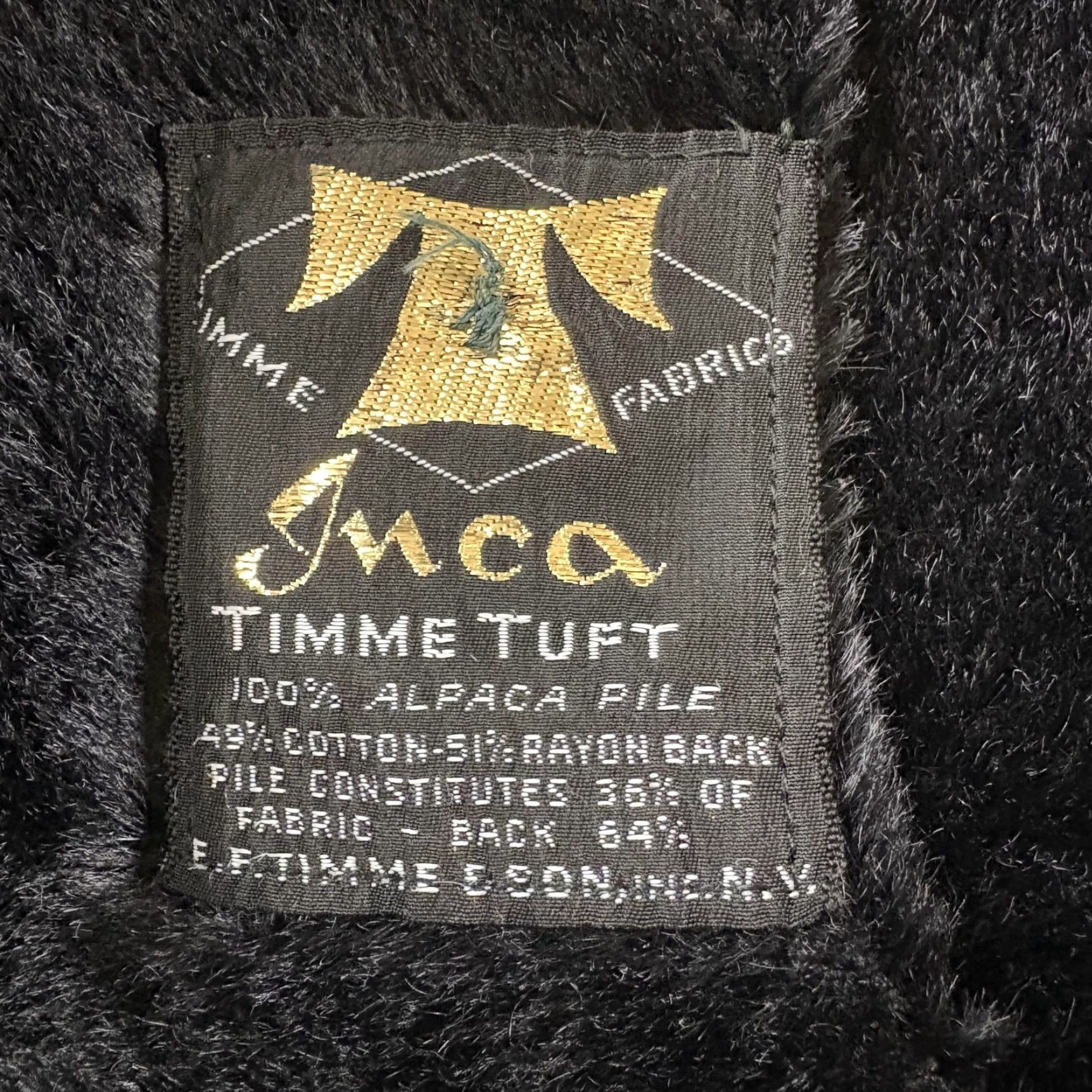 Olive VINTAGE Timme & Son Raincoat Men Large Olive Alpaca Lined Single Breasted 60s Size US S / EU 44-46 / 1 - 4 Thumbnail
