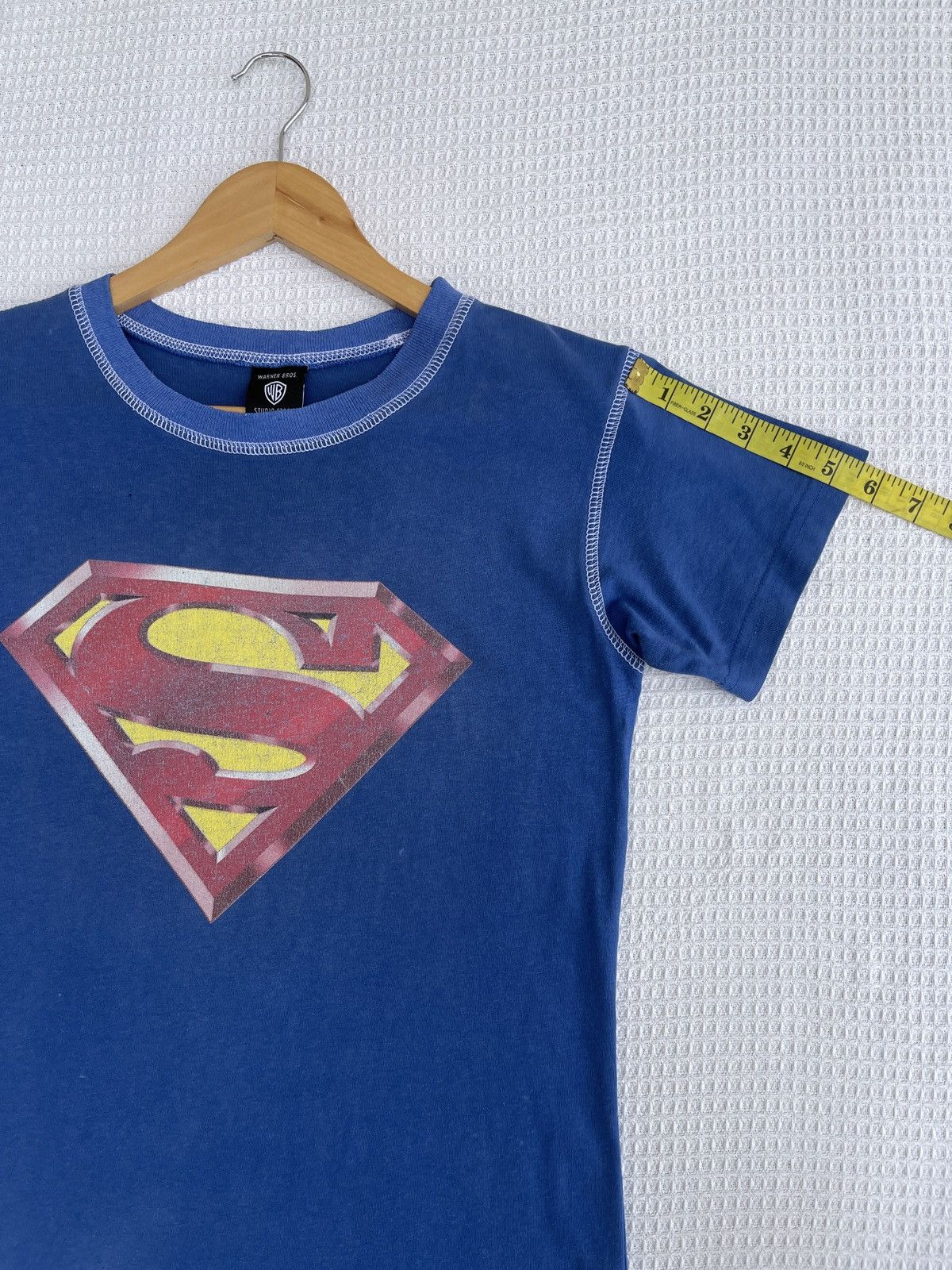 DC Comics × Vintage Last Drop🔥Rare🔥Vintage 90s SUPERMAN Dc Comics T-Shirt Size US S / EU 44-46 / 1 - 8 Thumbnail