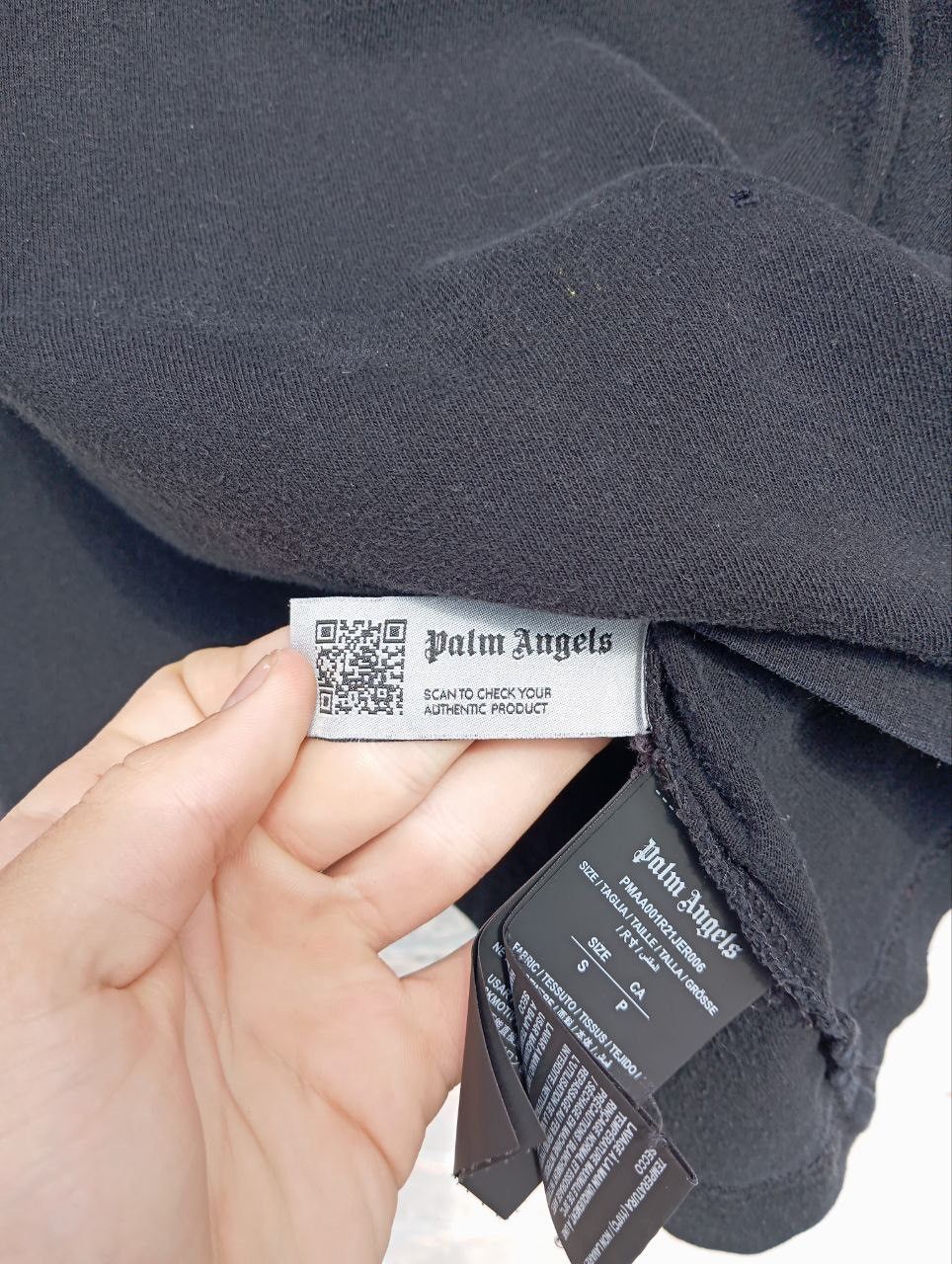 Palm Angels Palm Angels Hue Gothic Logo tee Size US S / EU 44-46 / 1 - 3 Thumbnail