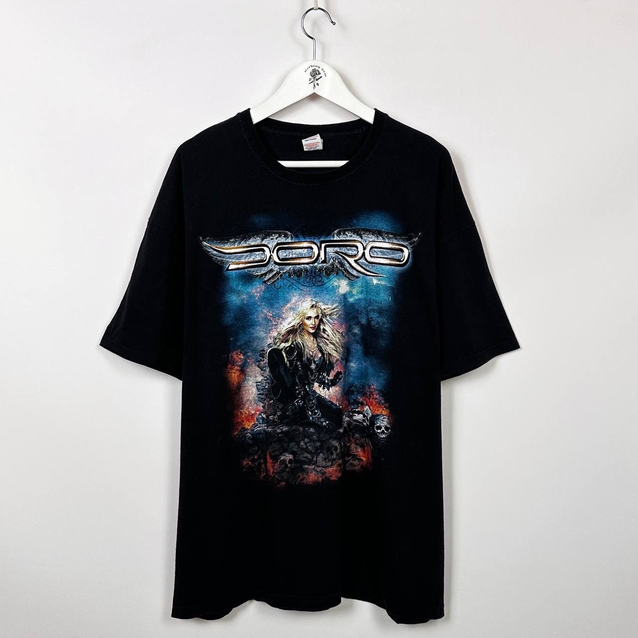 Band Tees Vintage 00s Doro Strong and Proud 30 years heavy metal tee Size US XXL / EU 58 / 5 - 1 Thumbnail