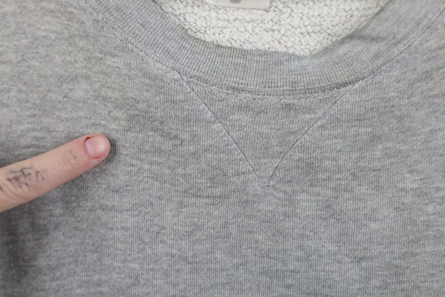 Vintage Vintage 90s Y2K Streetwear Sweatshirt Vest Heather Gray Size US L / EU 52-54 / 3 - 4 Thumbnail