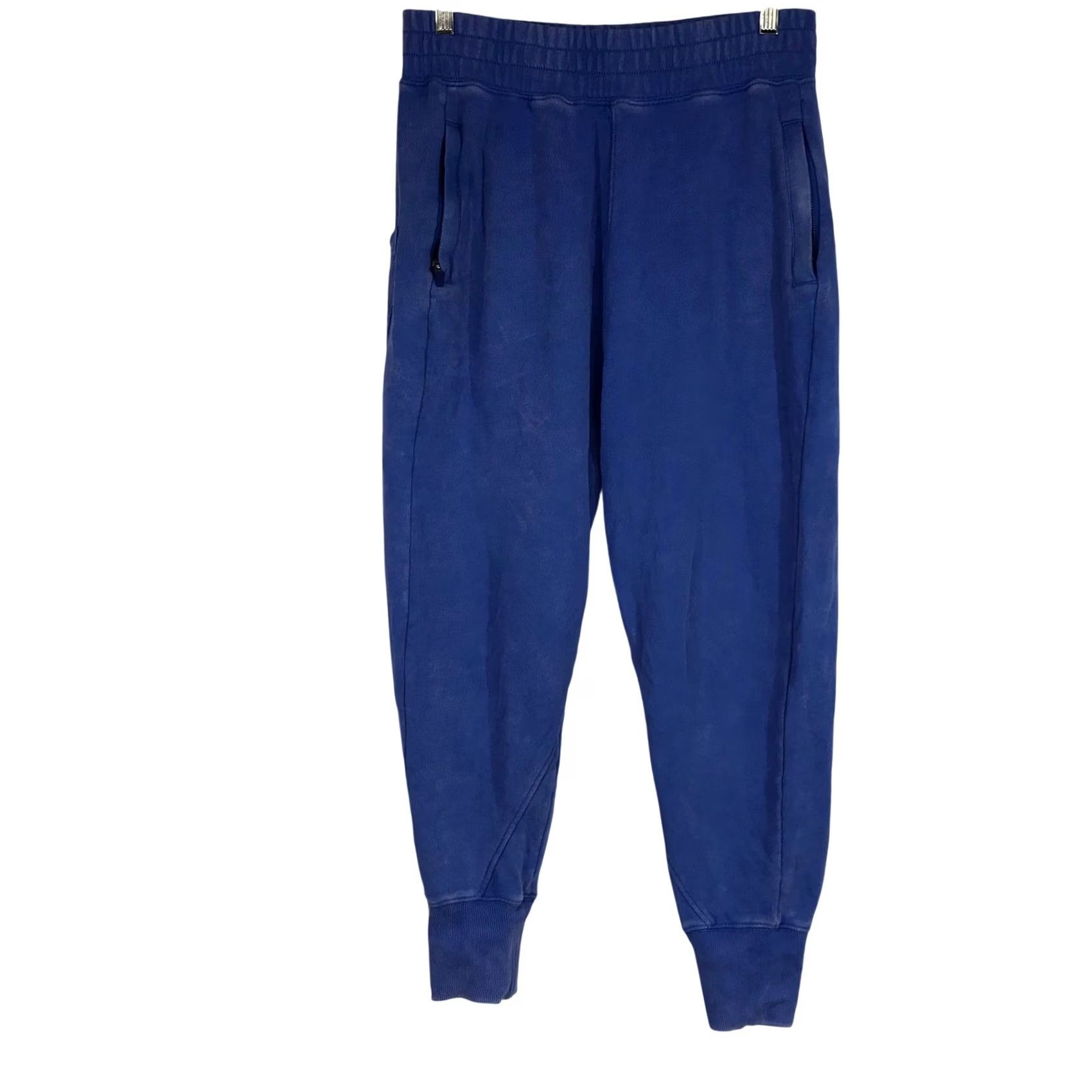 Free People VINTAGE Free People Movement Sweatpants Blue Acid Wash Joggers Zipper Pocket Women's S Slim Pockets Athleticwear Casual Track Pants Size 28" / US 6 / IT 42 - 2 Thumbnail