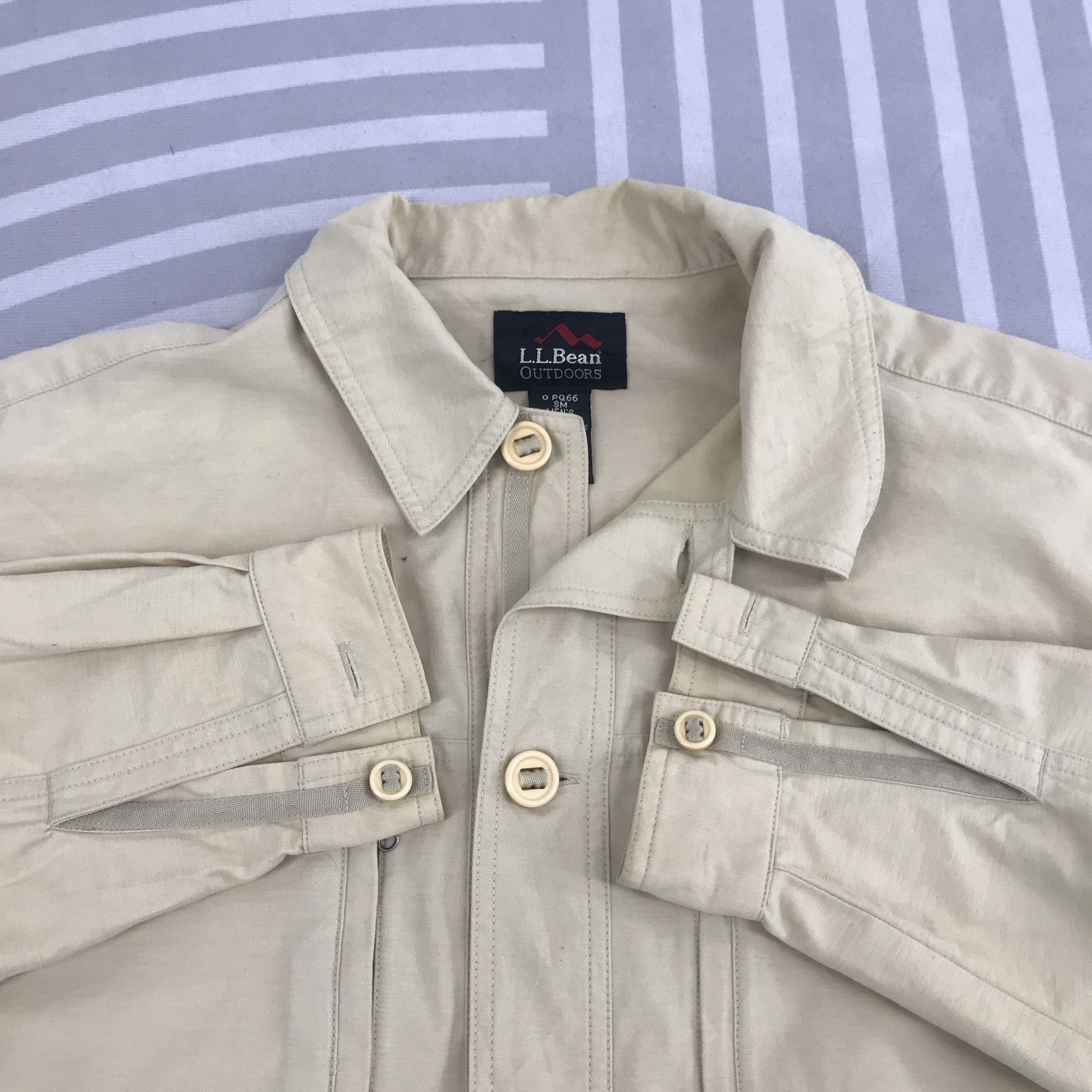 L.L. Bean × Vintage Vintage L.L bean outdoors button jacket Size US L / EU 52-54 / 3 - 5 Thumbnail