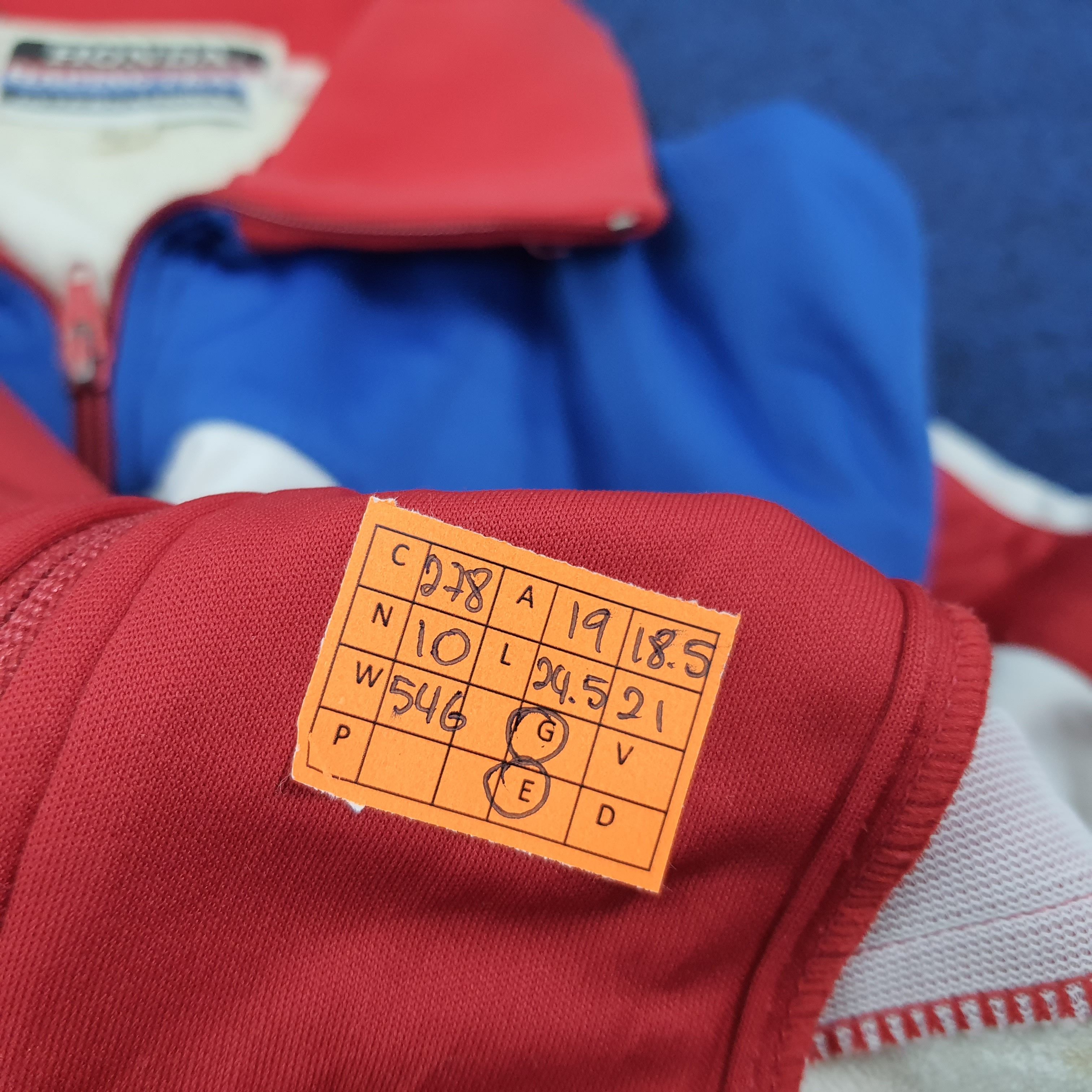 Honda Vintage 80s/90s Honda Racing Team Motorsports Jacket C278N10 Size US S / EU 44-46 / 1 - 8 Thumbnail