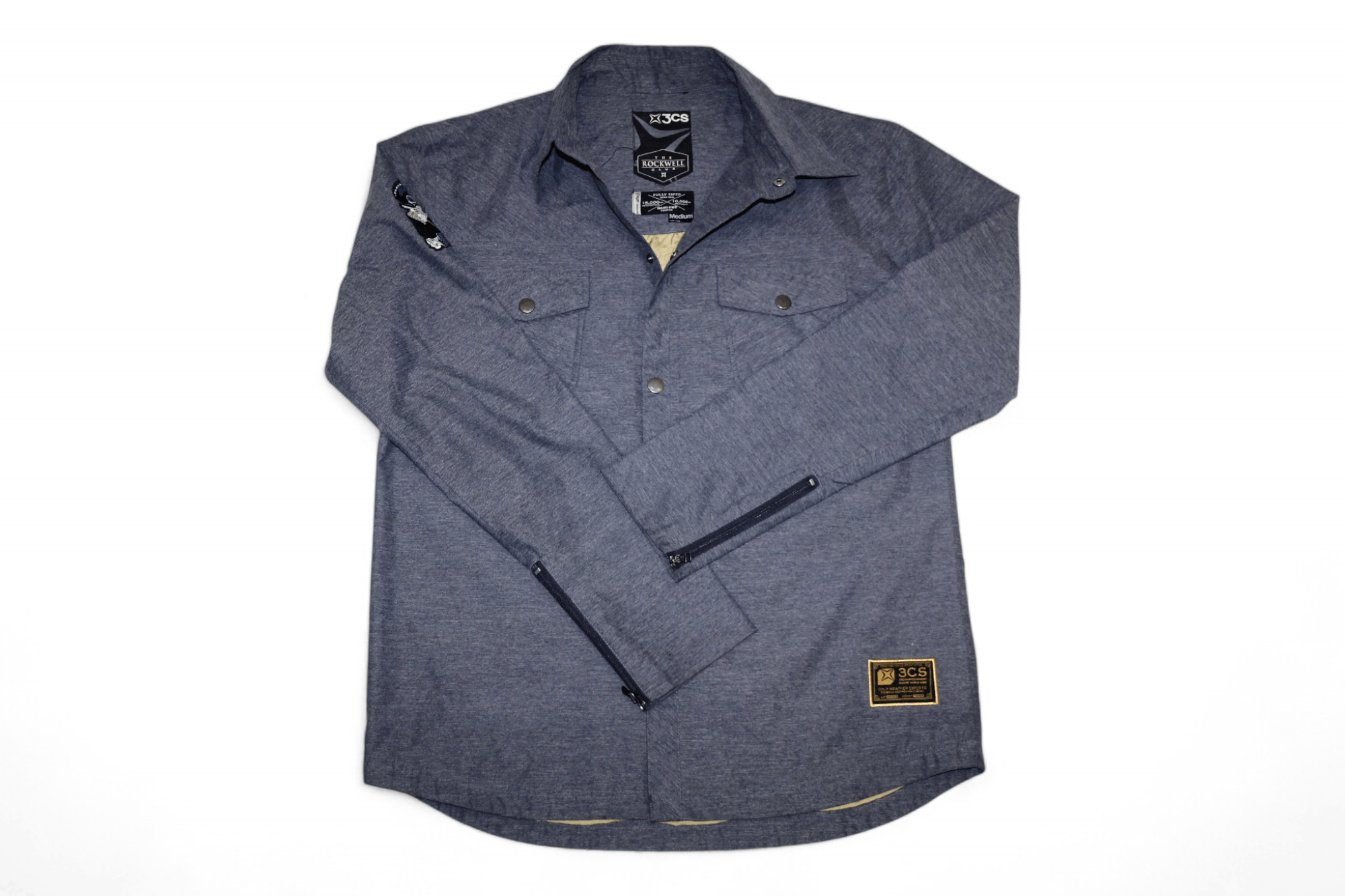 686 3CS Snowboards x The Rockwell Club 2 layer laminated Jacket Size US L / EU 52-54 / 3 - 16 Thumbnail