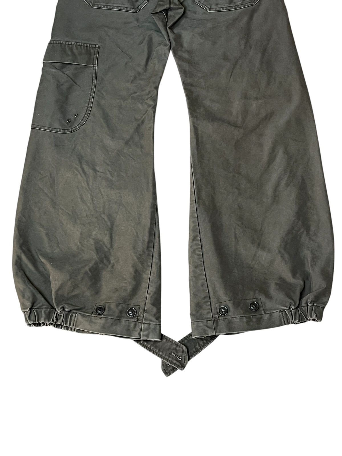 Japanese Brand Japanese apparel brand MIN-RNA INC flared Y2K cargo pant Size US 30 / EU 46 - 6 Thumbnail