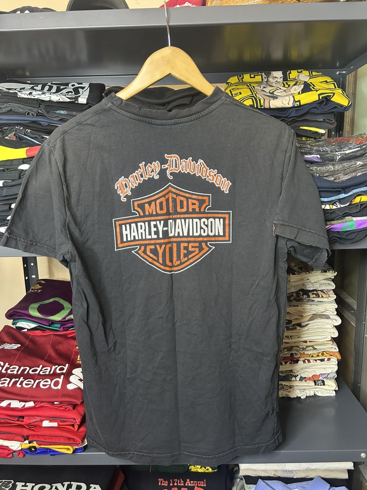 Vintage Vintage Harley-Davidson Evil Clown Biker T-Shirt L Size US L / EU 52-54 / 3 - 3 Thumbnail