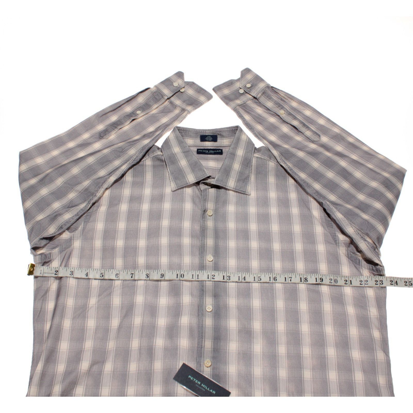 Peter Millar Peter Millar New with tags Shirt Size L US In Gray Size US L / EU 52-54 / 3 - 8 Thumbnail
