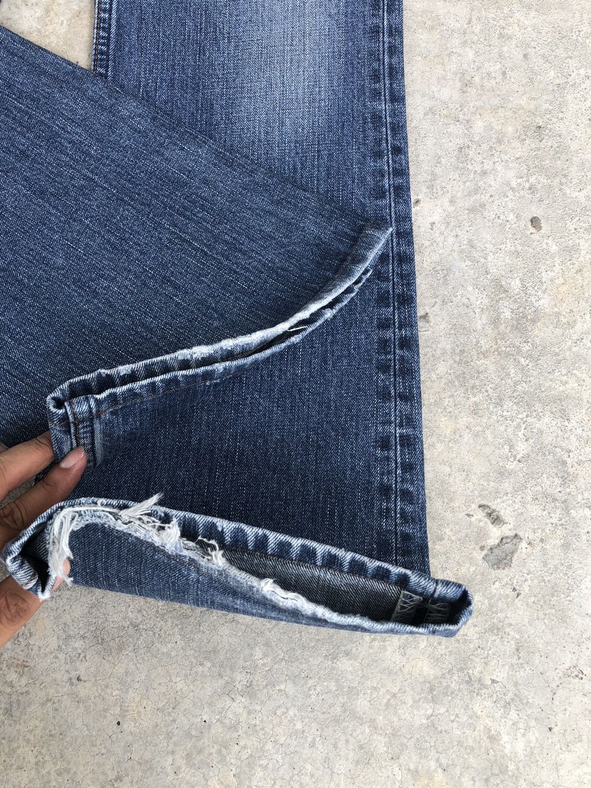 If Six Was Nine Levi’s 517 Flared Jeans Distressed Jeans Size US 30 / EU 46 - 17 Thumbnail