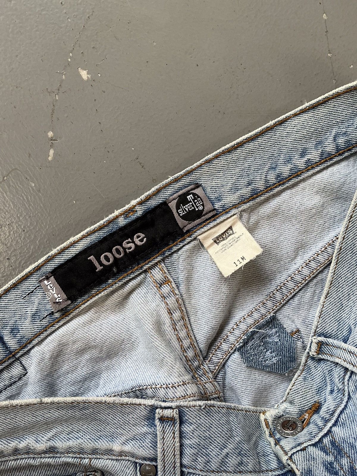 Levi's × Vintage Vintage Levi’s silver tab loose denim Size US 34 / EU 50 - 8 Thumbnail