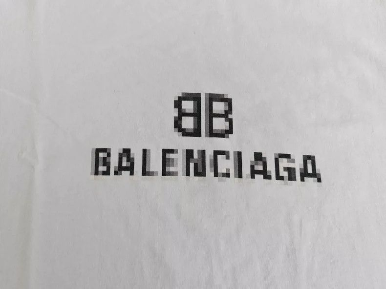 Balenciaga Balenciaga Mosaic Short Sleeve T-Shirt Size US XXS / EU 40 - 5 Thumbnail