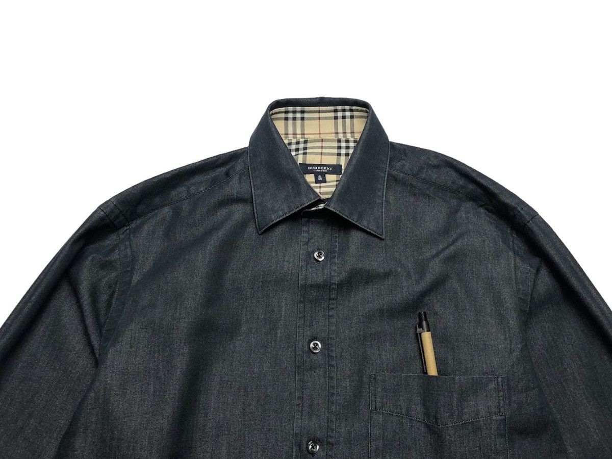 Burberry Burberry vintage denim shirt Size US L / EU 52-54 / 3 - 2 Thumbnail