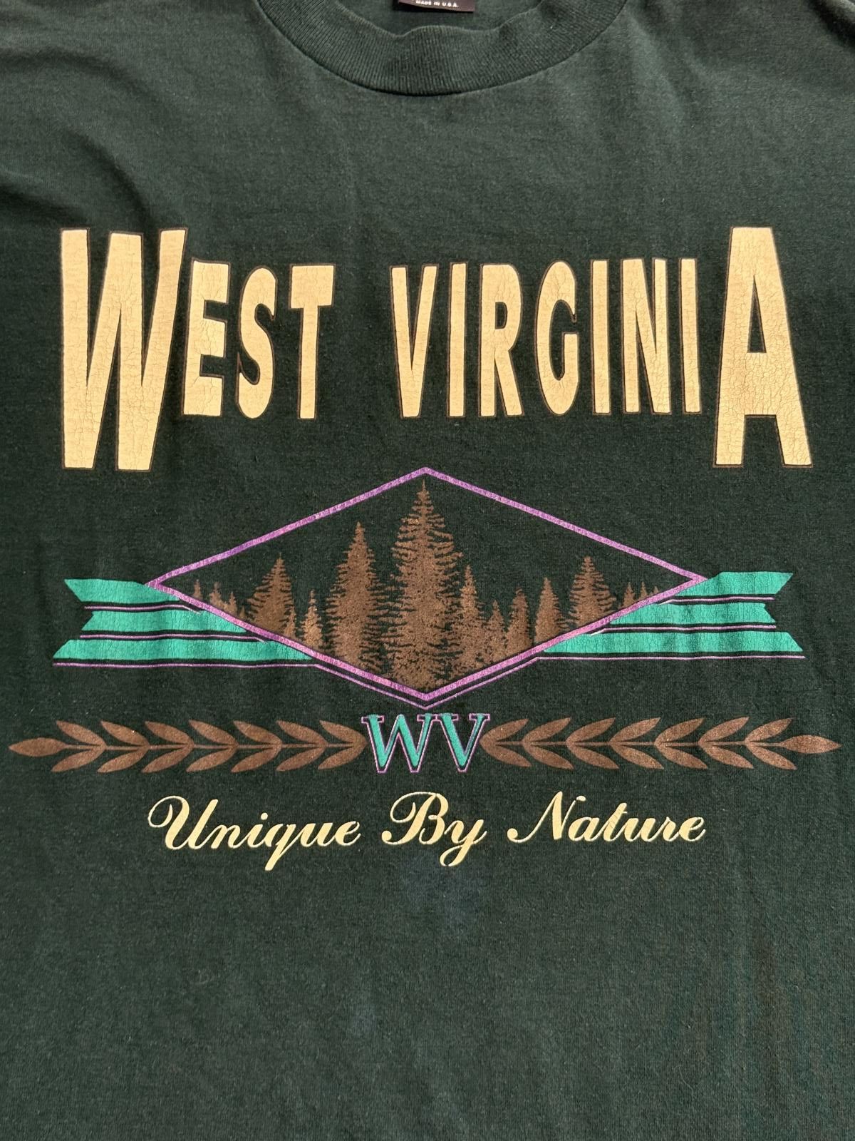 Fruit Of The Loom Vintage West Virginia Nature T-shirt - Unique by Nature XL Size US XL / EU 56 / 4 - 3 Thumbnail