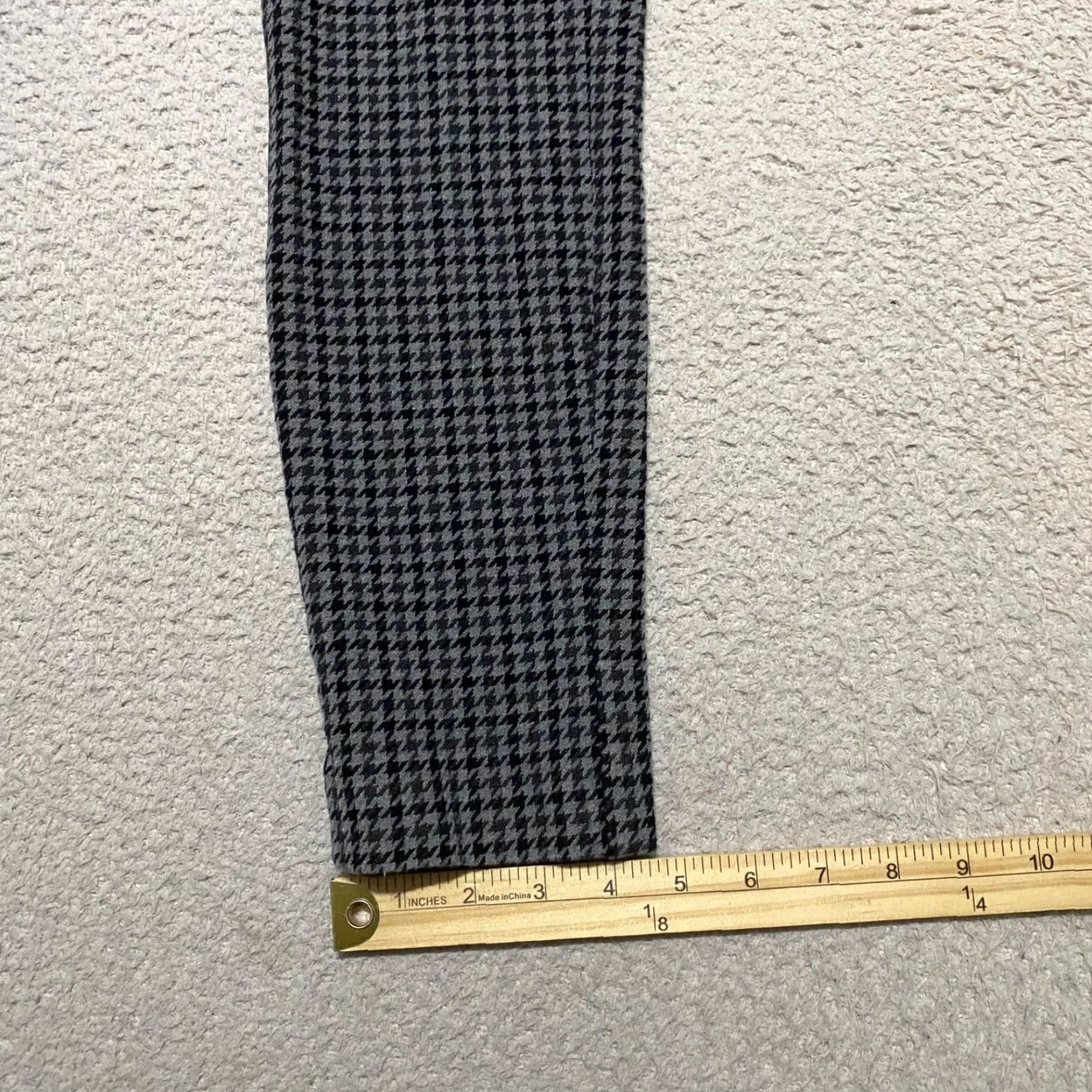 Old Navy Old Navy Womens Pants Gray Plaid Pixie Skinny Ankle High Rise Pockets 2 Size 26" / US 2 / IT 38 - 5 Thumbnail