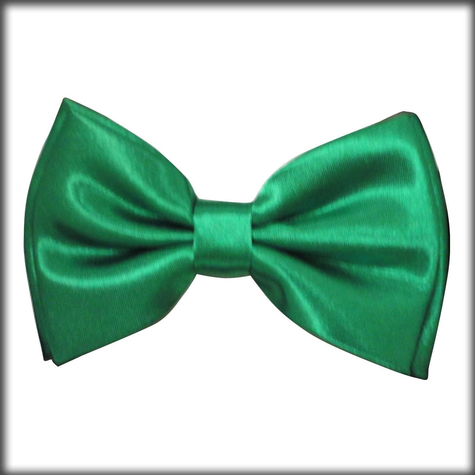 Designer Bow Tie EMERALD GREEN Adult Unisex Size ONE SIZE - 1 Preview