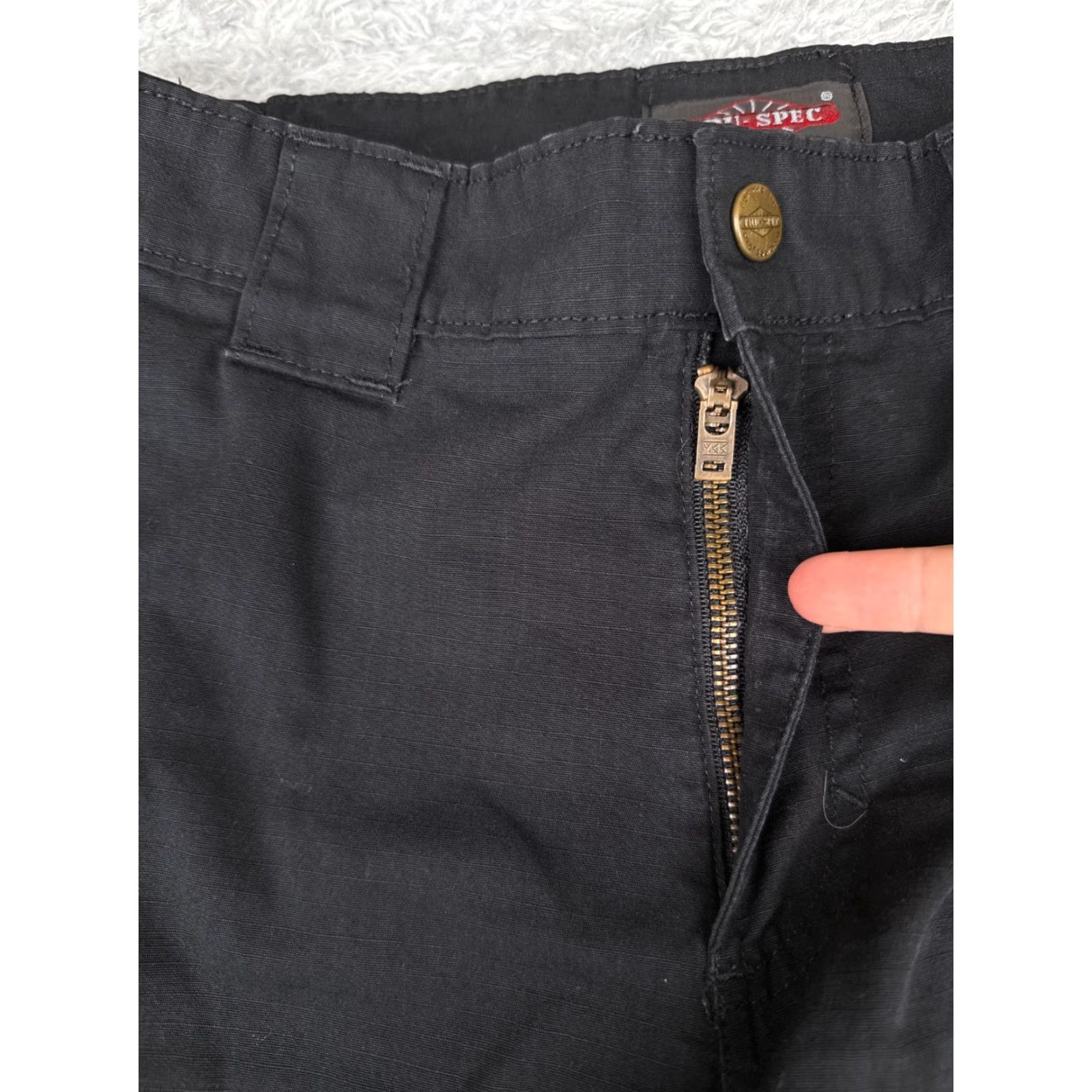 Doublet TRU-SPEC Pants Women 14 Black Rip-Stop Cargo LEO EMT Security Double Knee 34x33 Size 36" / US 14 / IT 50 - 5 Thumbnail