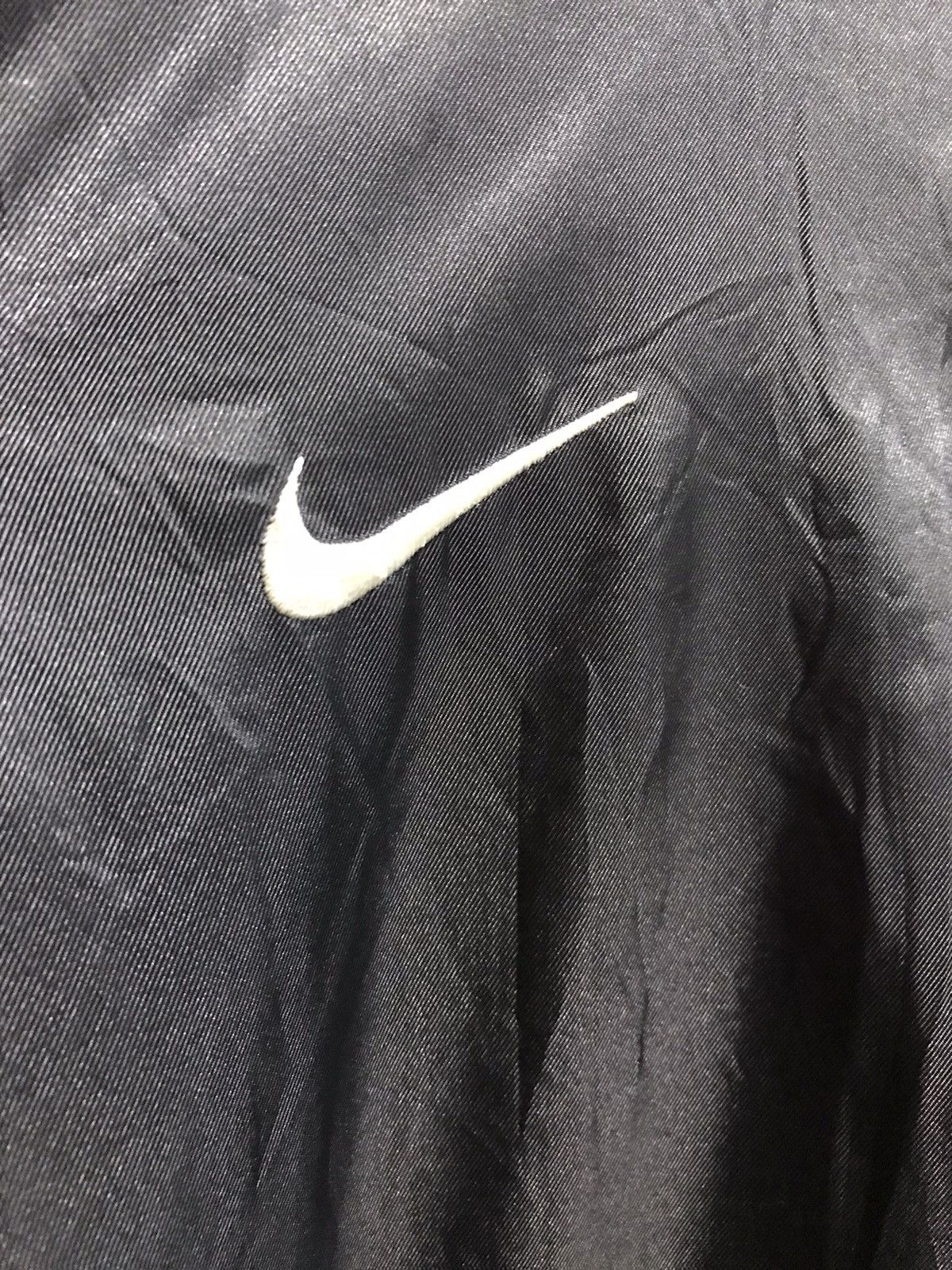 Nike × Vintage Vintage 90's Nike Long Coat/Jacket Nike Big Swoosh Logo Size US XL / EU 56 / 4 - 5 Thumbnail