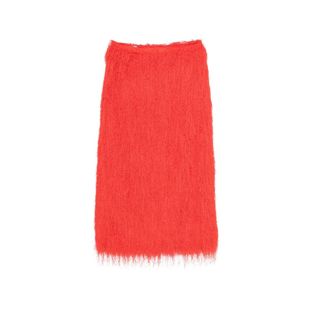 Dries Van Noten Dries Van Noten RED Skirts - Straight Skirts Size 27" / US 4 / IT 40 - 1 Thumbnail