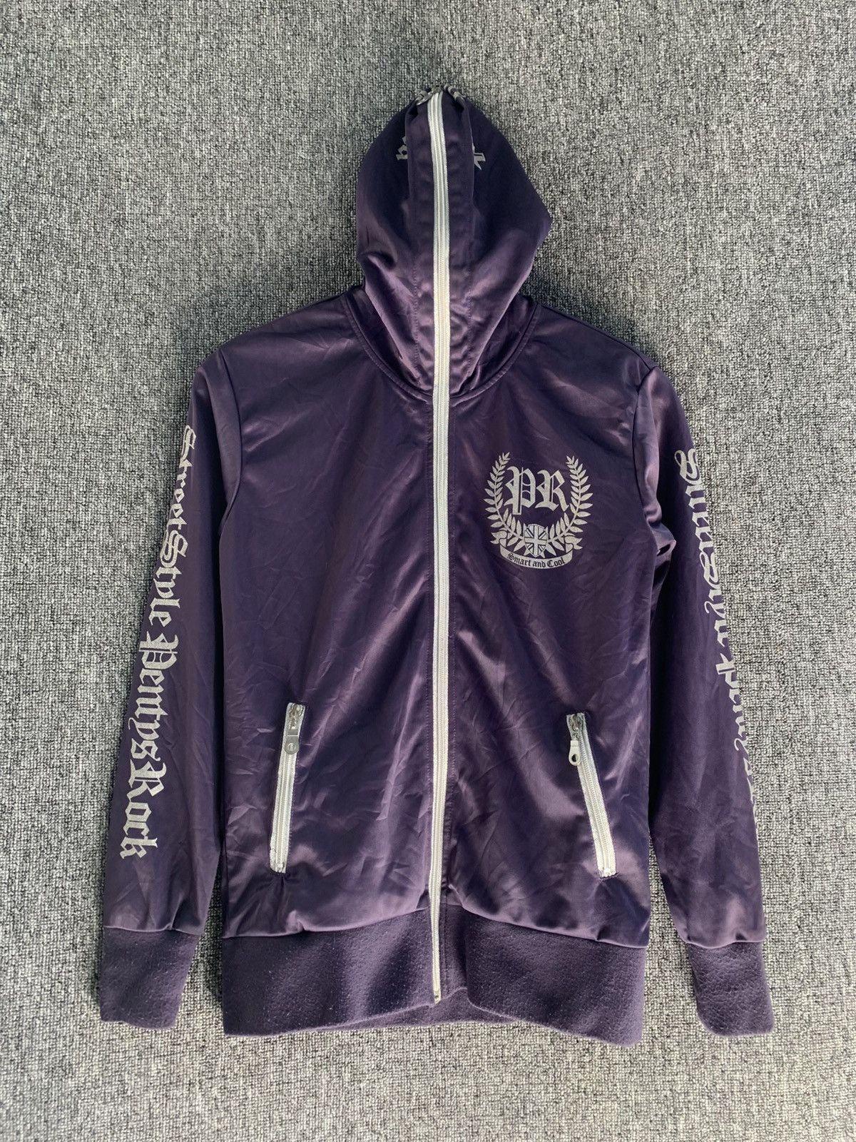 20471120 Dentys Rock Crazy Poem Gotchic Zip Jacket Hoodie Size US M / EU 48-50 / 2 - 3 Thumbnail