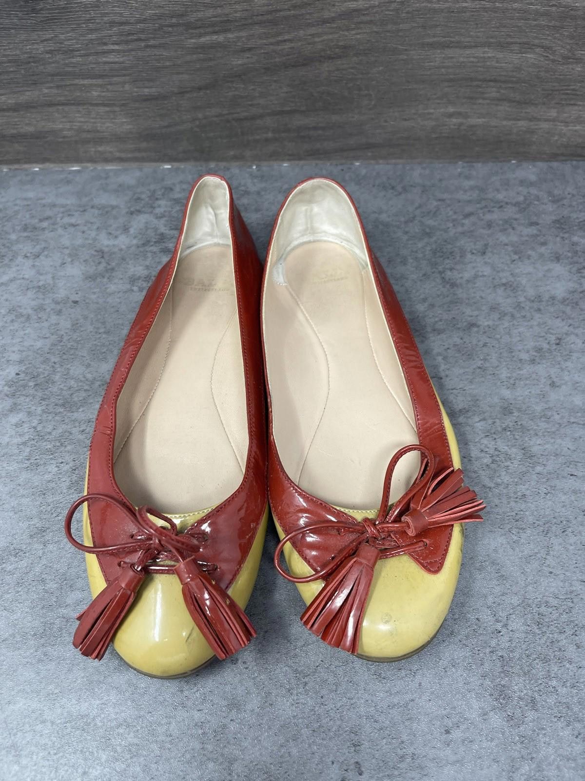 Bally BALLY Shoes Womens Size 5.5 (35.5) Ballet Flats Red Size US 5.5 / IT 35.5 - 3 Thumbnail