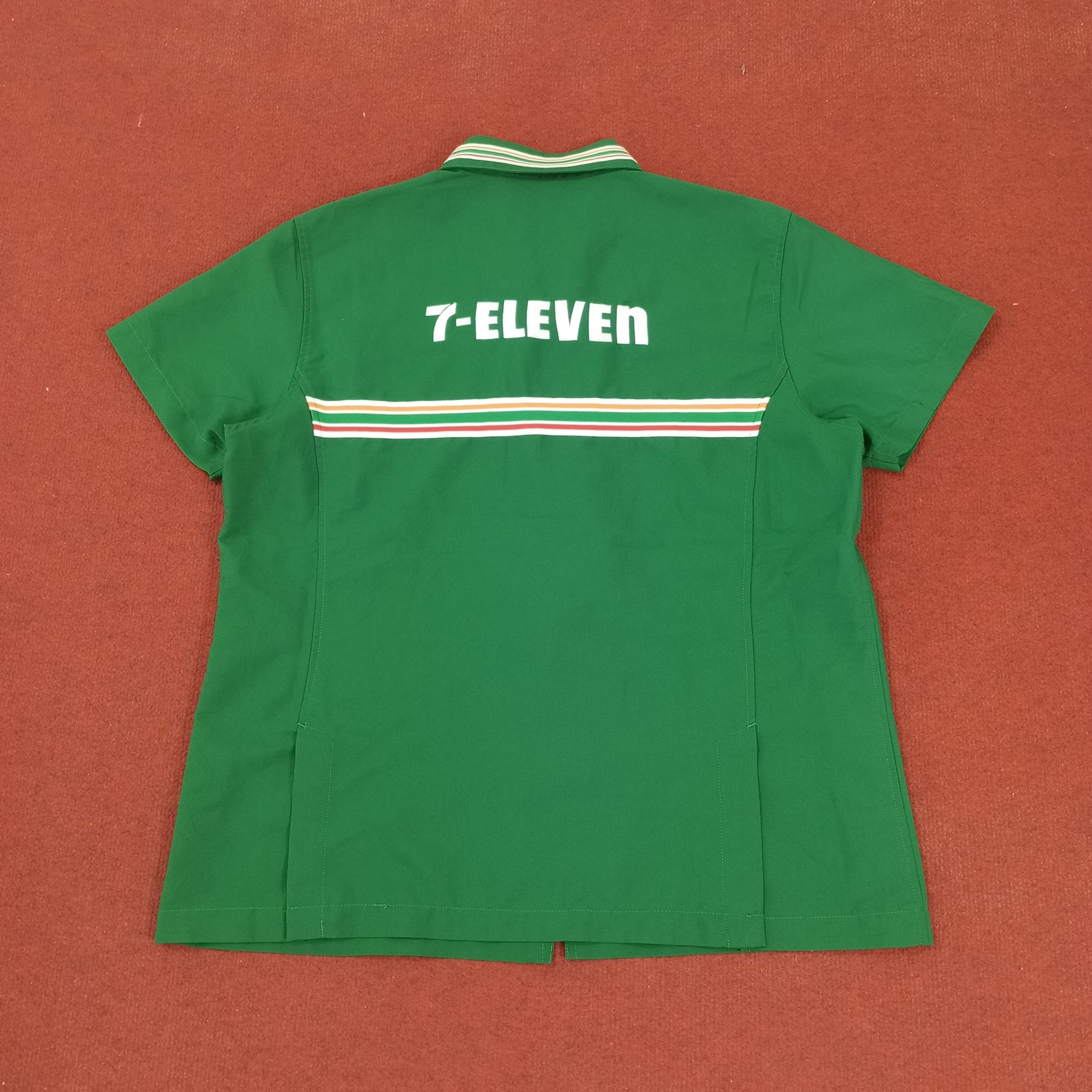 Vintage 7 Eleven Japanese Workers Workwear Uniform Jacket Size US M / EU 48-50 / 2 - 3 Thumbnail