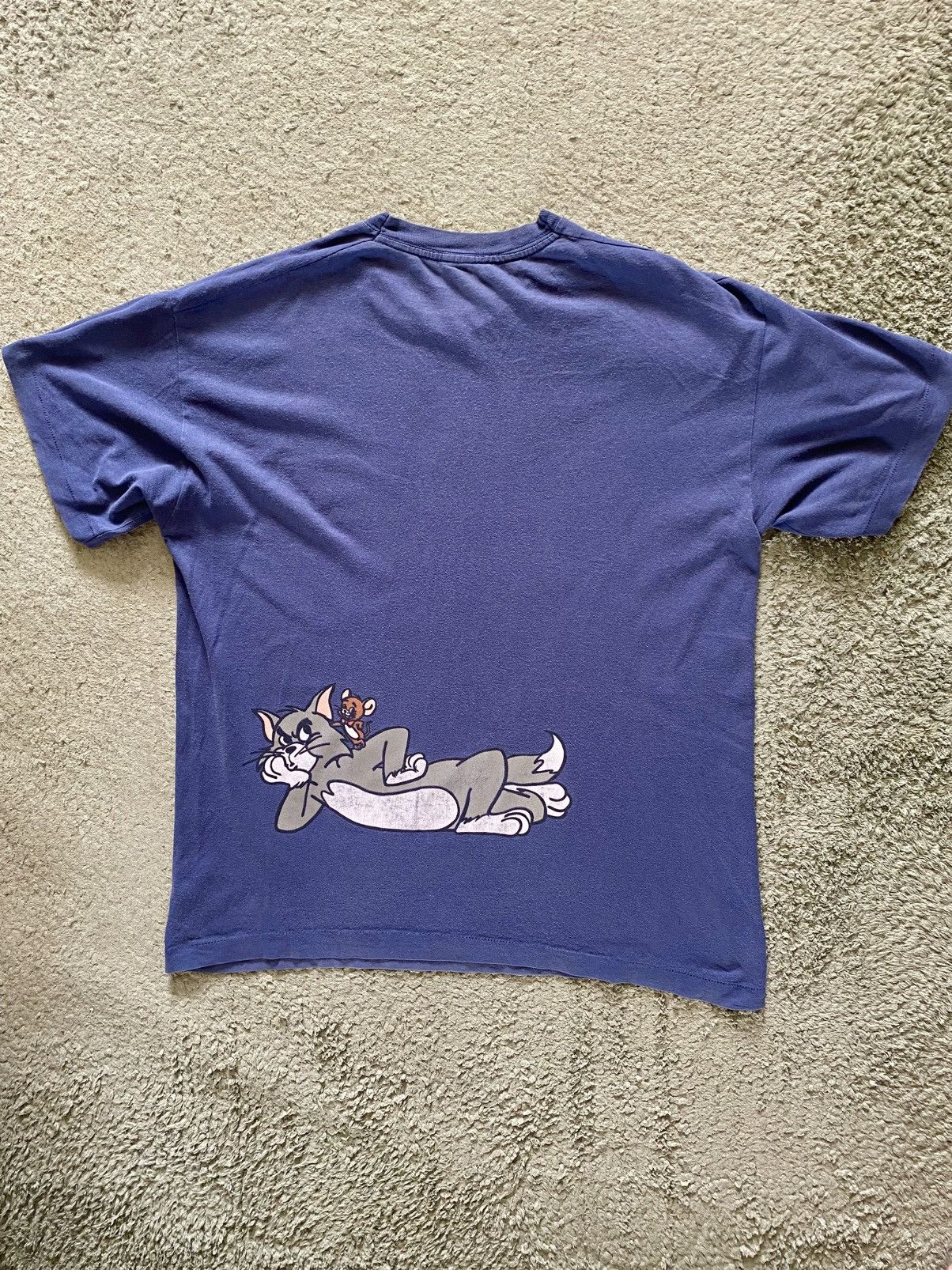 Cartoon Network × Vintage ❗️VINTAGE 1993 TOM AND JERRY DOUBLE SIDE PRINT TEE 90s❗️ rare Size US XL / EU 56 / 4 - 2 Thumbnail