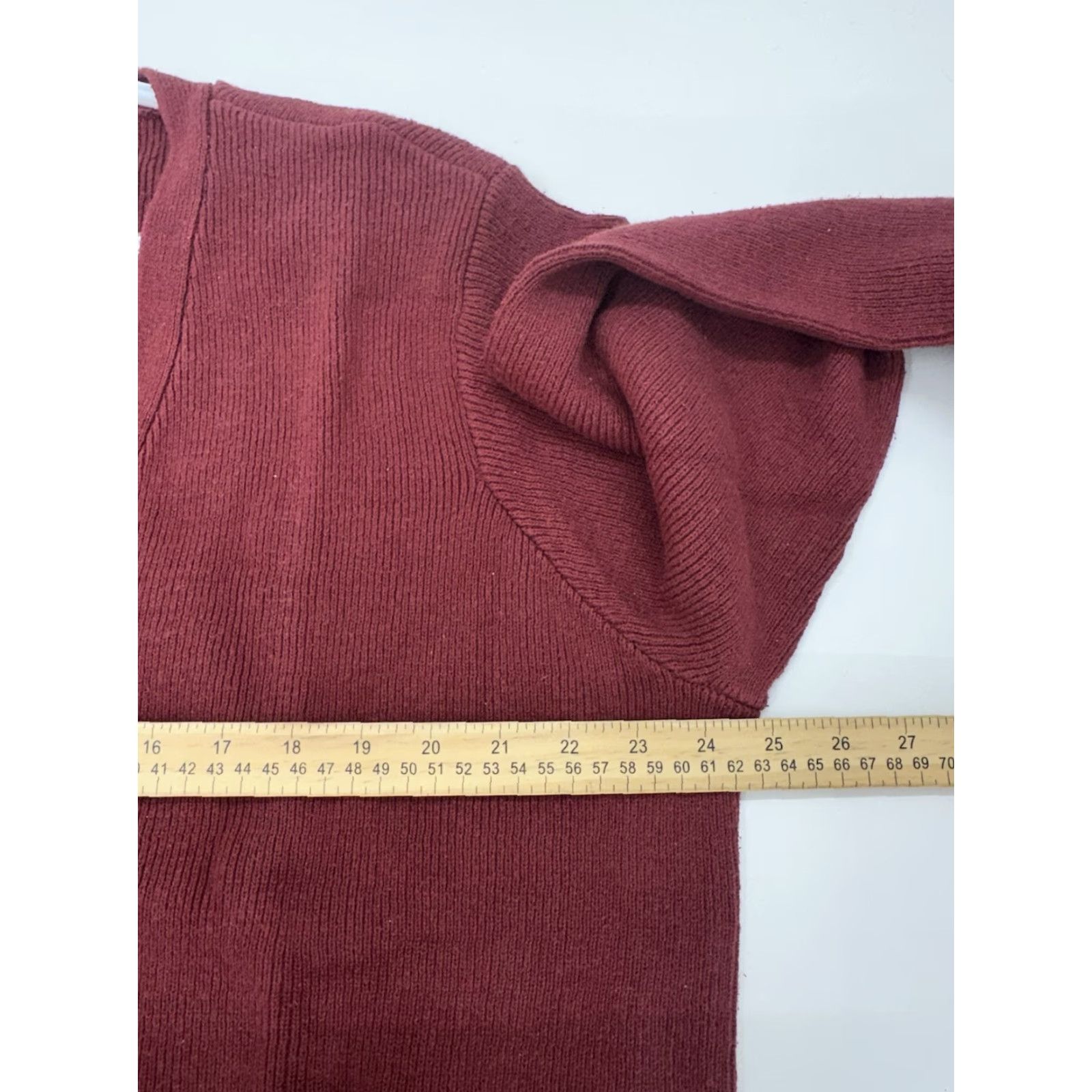 Vintage VINTAGE WinterSilks Womens Sweater Cardigan Size XXL Red Knit Button Up Silk Cotton NWTs Size XXL / US 16-18 / IT 52-54 - 7 Thumbnail