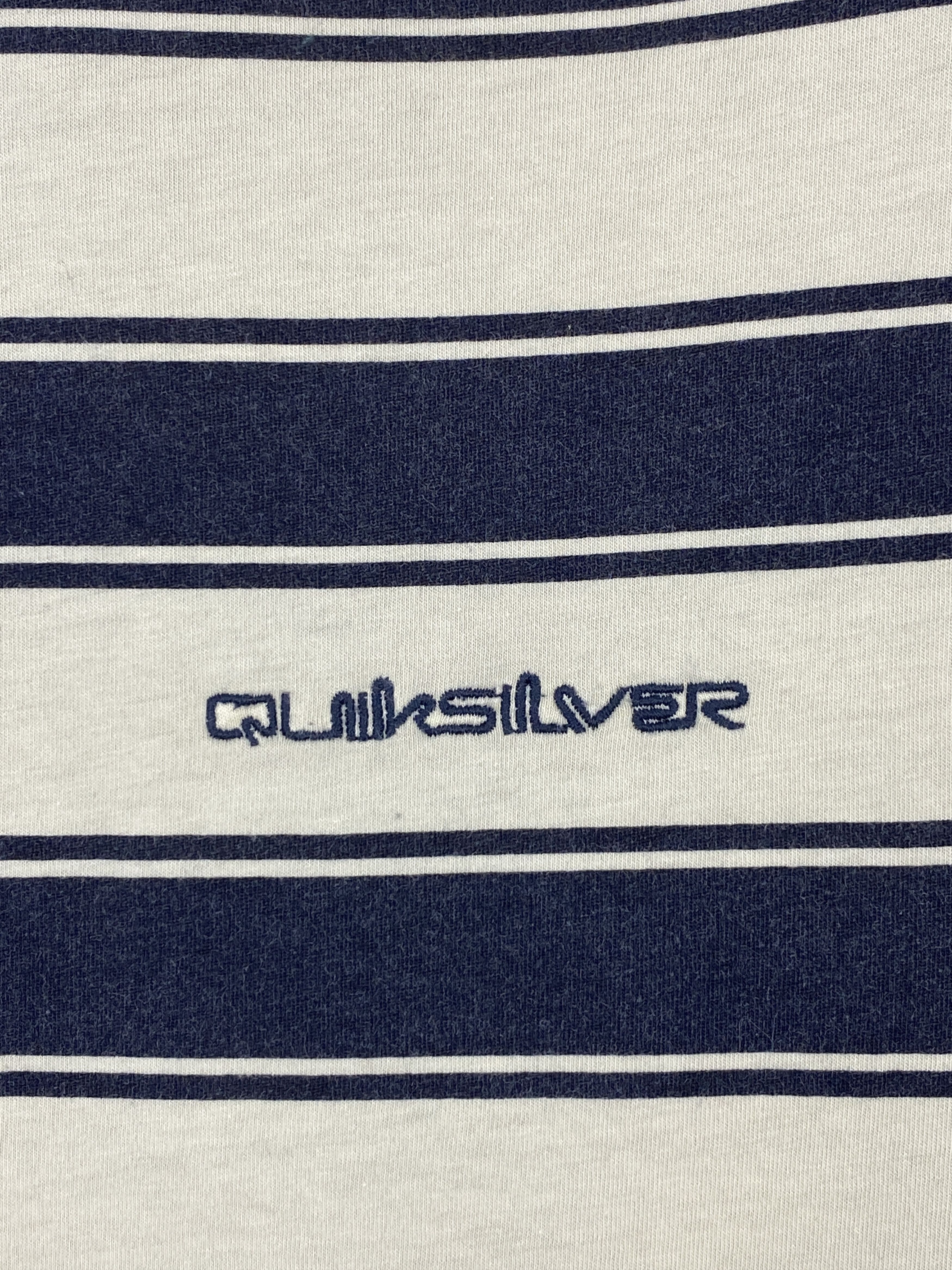 Quiksilver × Vintage Vintage Y2k Quiksilver Striped Short Sleeve Tee TA0513 Size US L / EU 52-54 / 3 - 7 Thumbnail