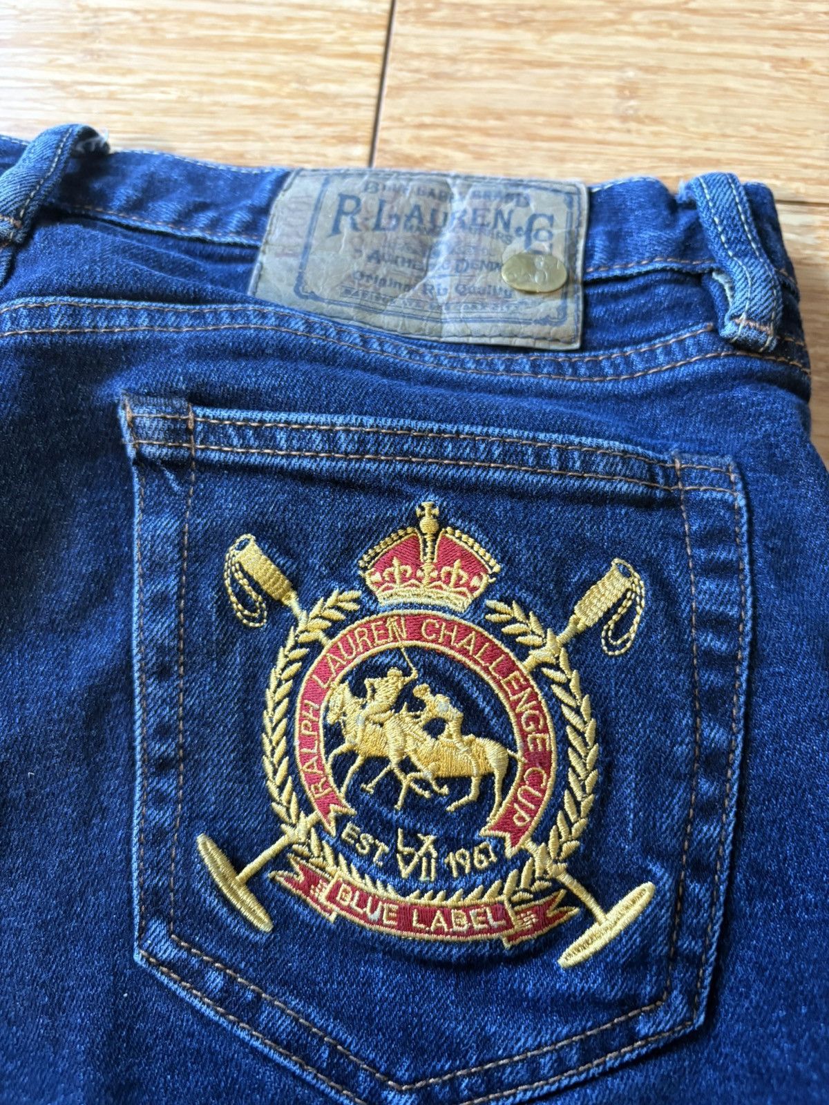 Ralph Lauren Vintage Ralph Lauren Blue Label Challenge Cup Jeans Size US 30 / EU 46 - 4 Thumbnail
