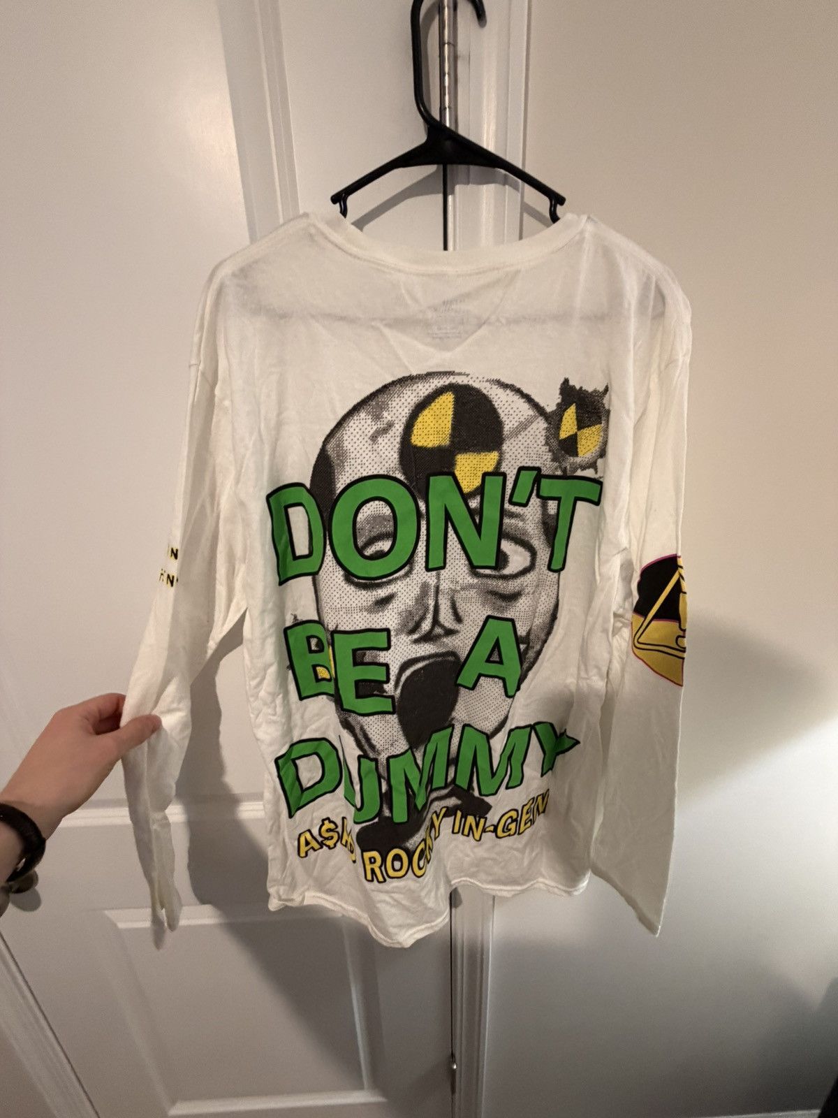 A$AP Rocky A$AP Rocky Long Sleeve Merch from Rolling Loud NY 2019 Size US XL / EU 56 / 4 - 2 Thumbnail