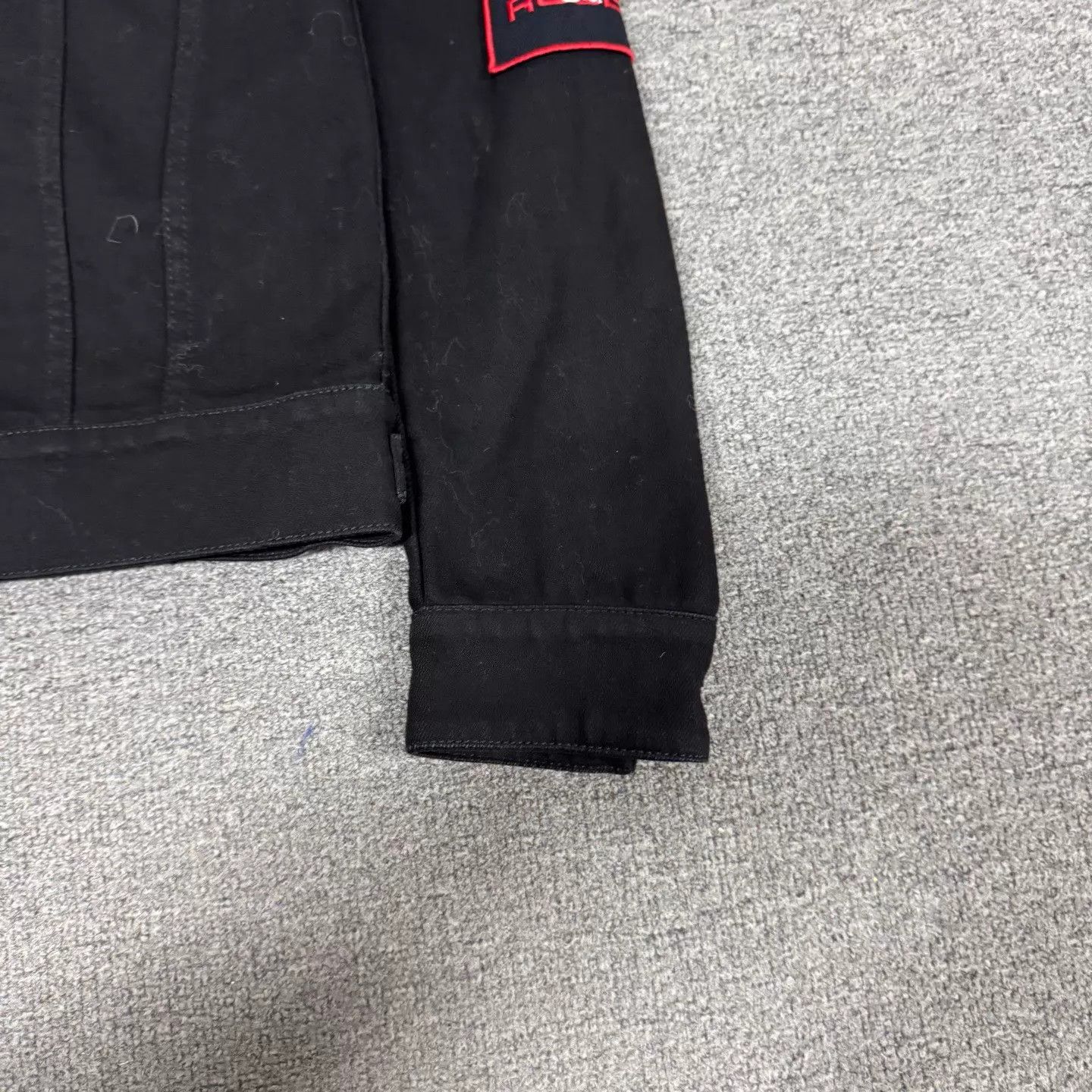 Dior Dior Rose Embroidered Badge Denim Jacket Black Size US XS / EU 42 / 0 - 6 Thumbnail