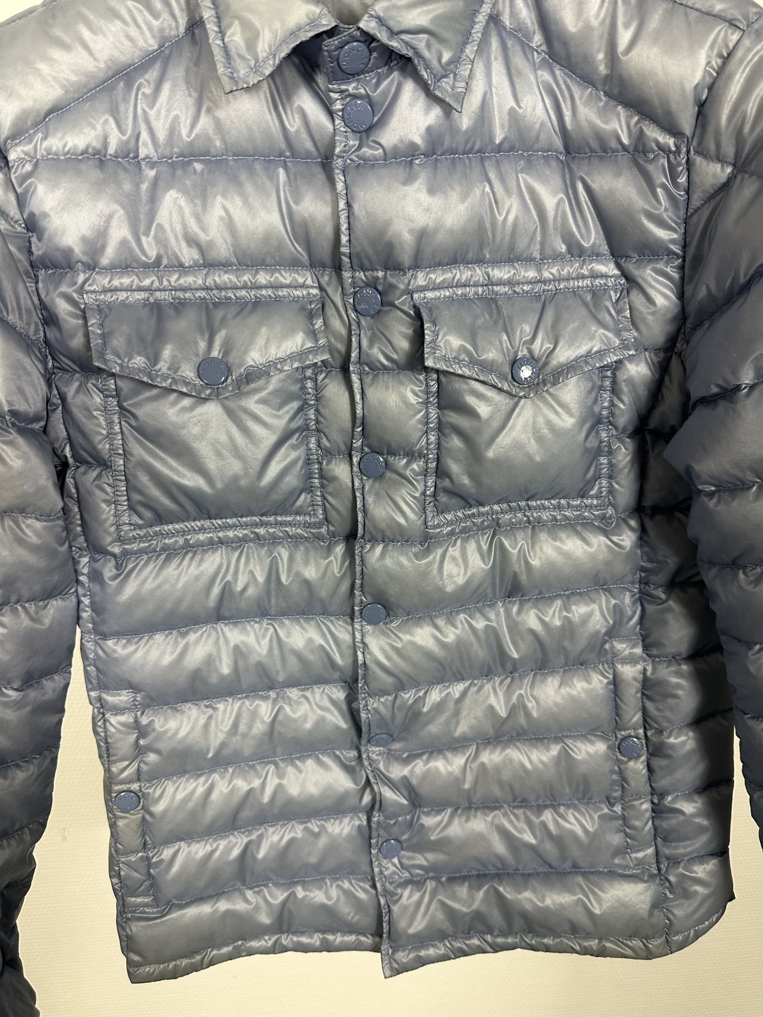 Moncler jacket Gregoire size 2 baby blue Light Jackets