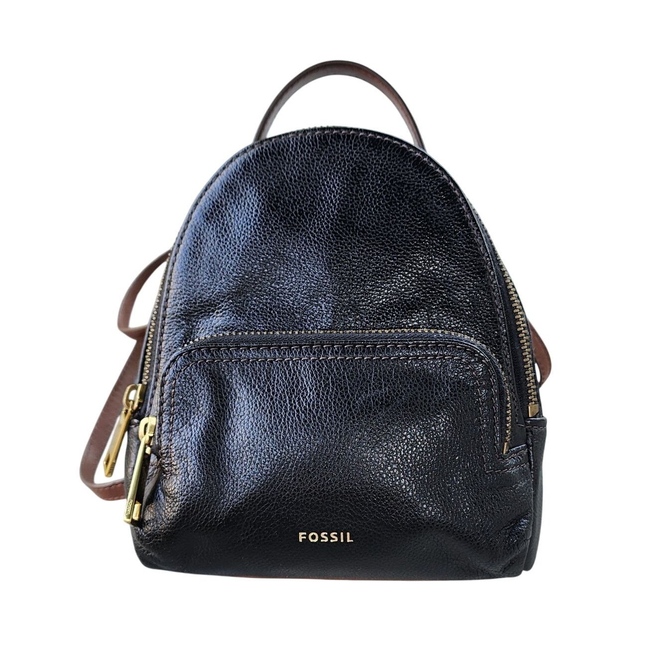 Fossil Fossil Felicity Color Block Leather Mini Backpack Size ONE SIZE - 4 Thumbnail