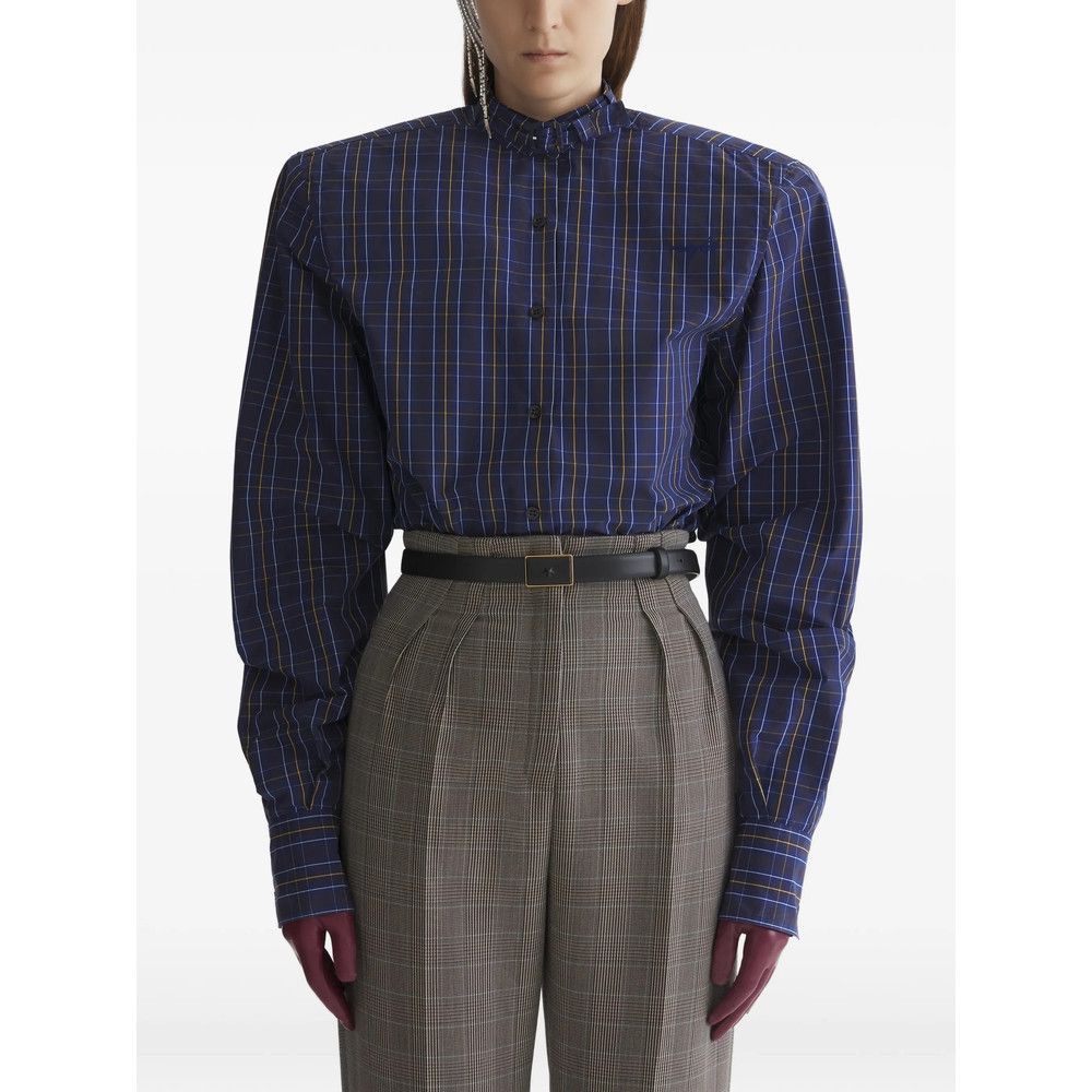 Mugler Mugler BLUE Tops - Shirts Size S / US 4 / IT 40 - 1 Thumbnail