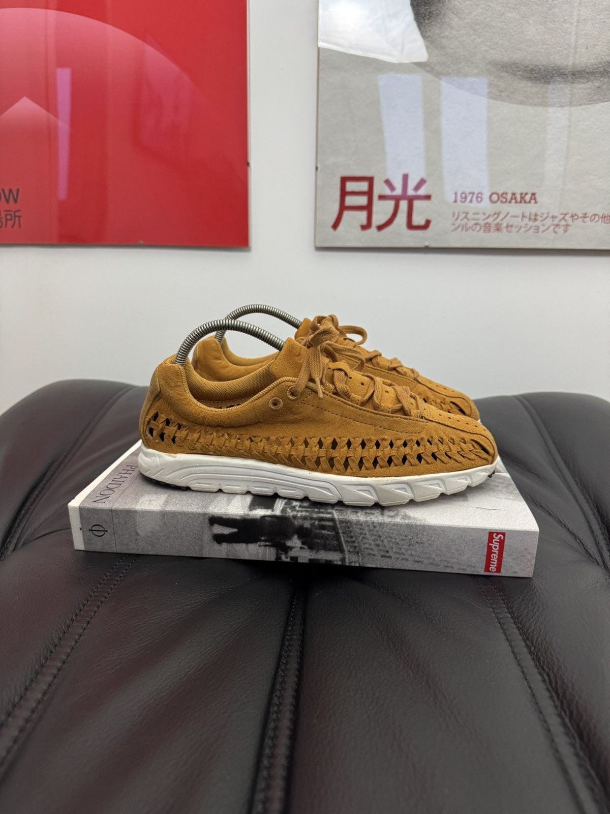 Nike Nike Mayfly Woven Low Mustard Sneakers Rare Streetwear Hype Size US 5.5 / EU 38 - 1 Thumbnail