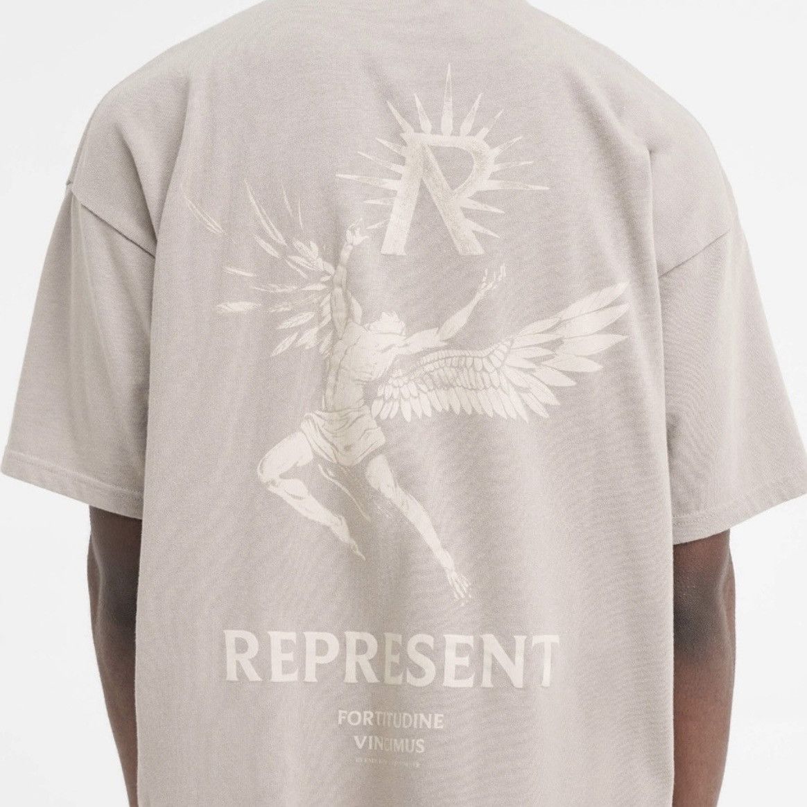 Represent Clo. 🌿Represent Clo Icarus Relaxed T-Shirt - Taupe🌿 Size US L / EU 52-54 / 3 - 4 Thumbnail