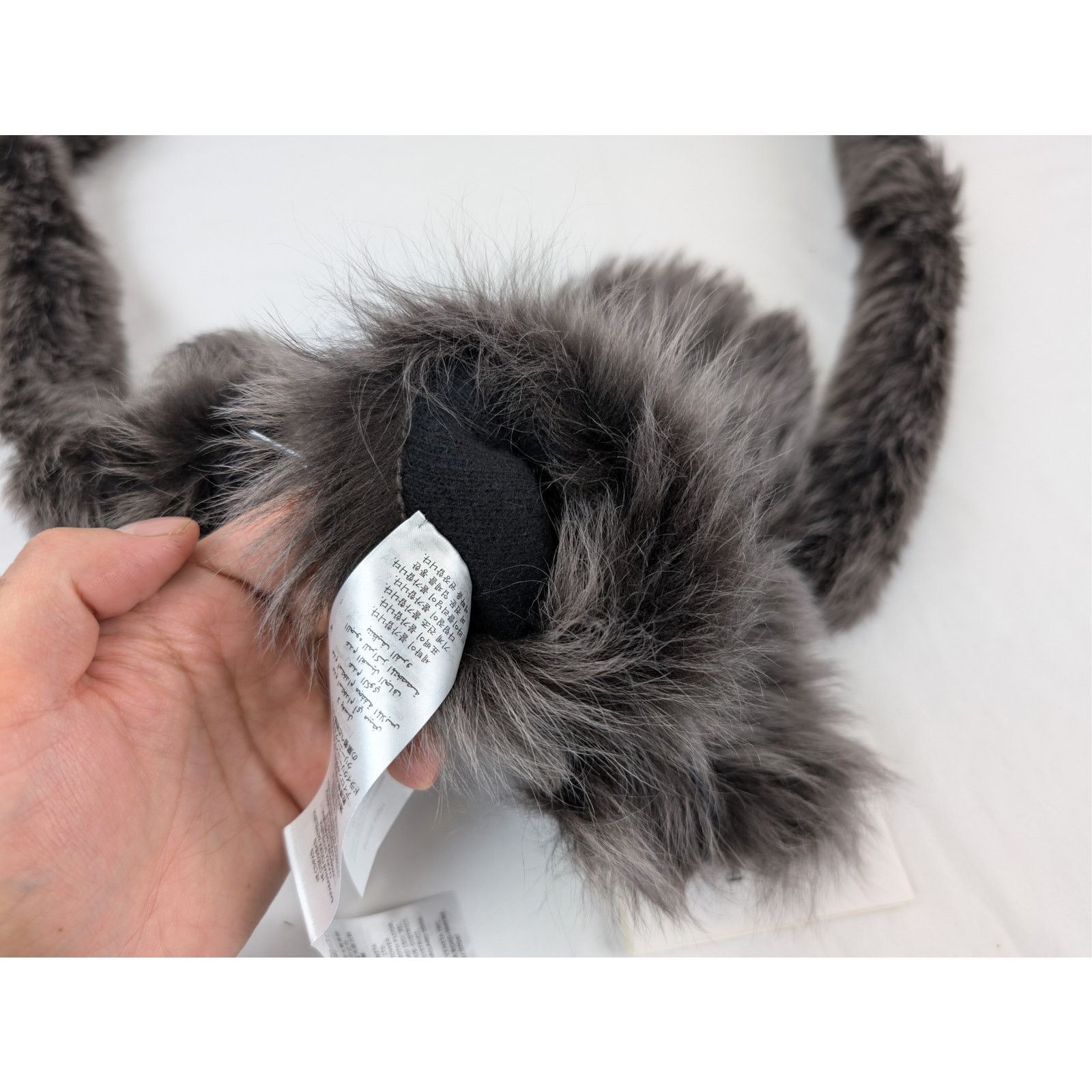 Bottega Veneta o1rshd1 Size:7 /DUP/ Women Bleached Toscana Shearling Gloves Size ONE SIZE - 9 Thumbnail