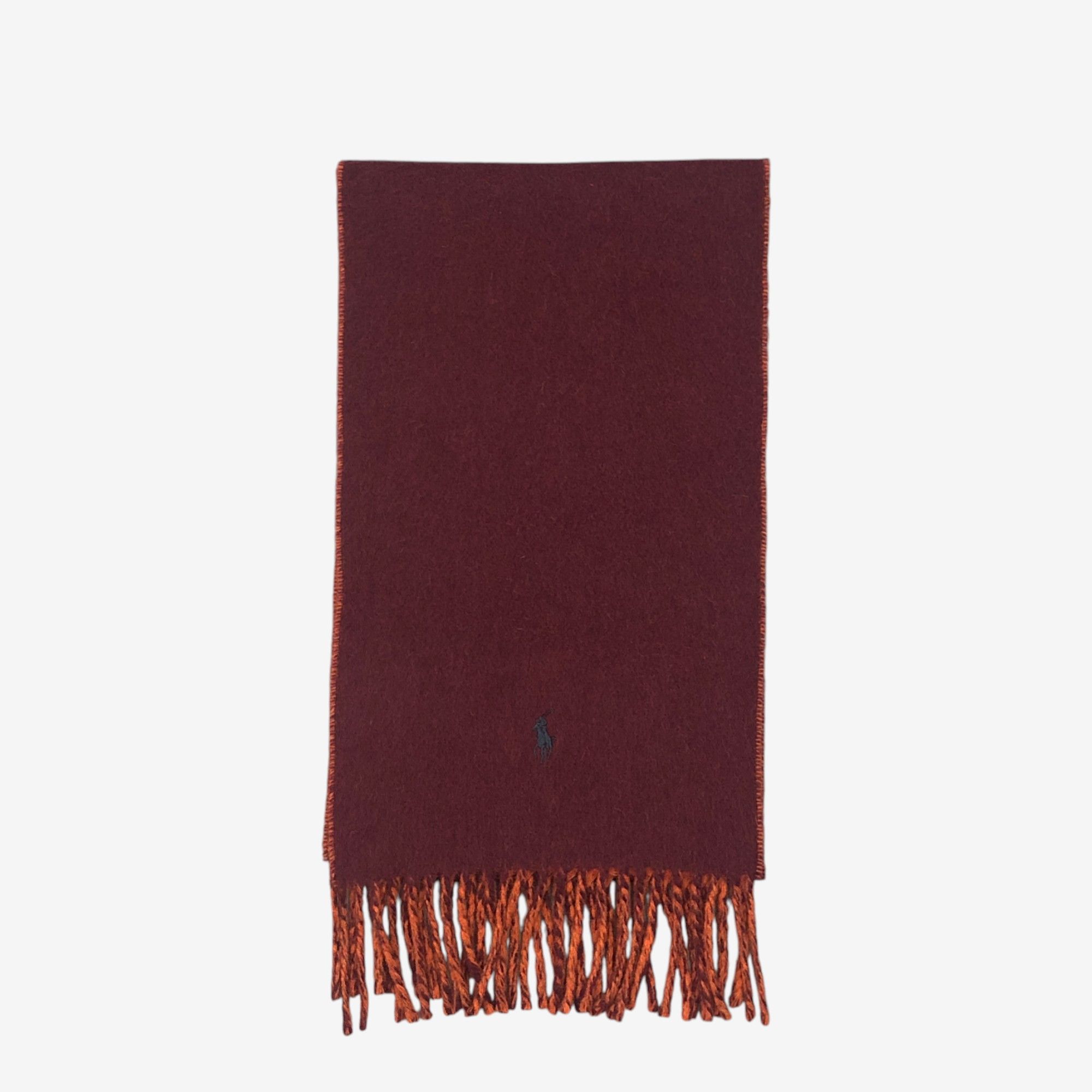 Polo Ralph Lauren Vintage Polo Ralph Lauren Scarf Winter Muffler Wool Scarves Size ONE SIZE - 3 Thumbnail