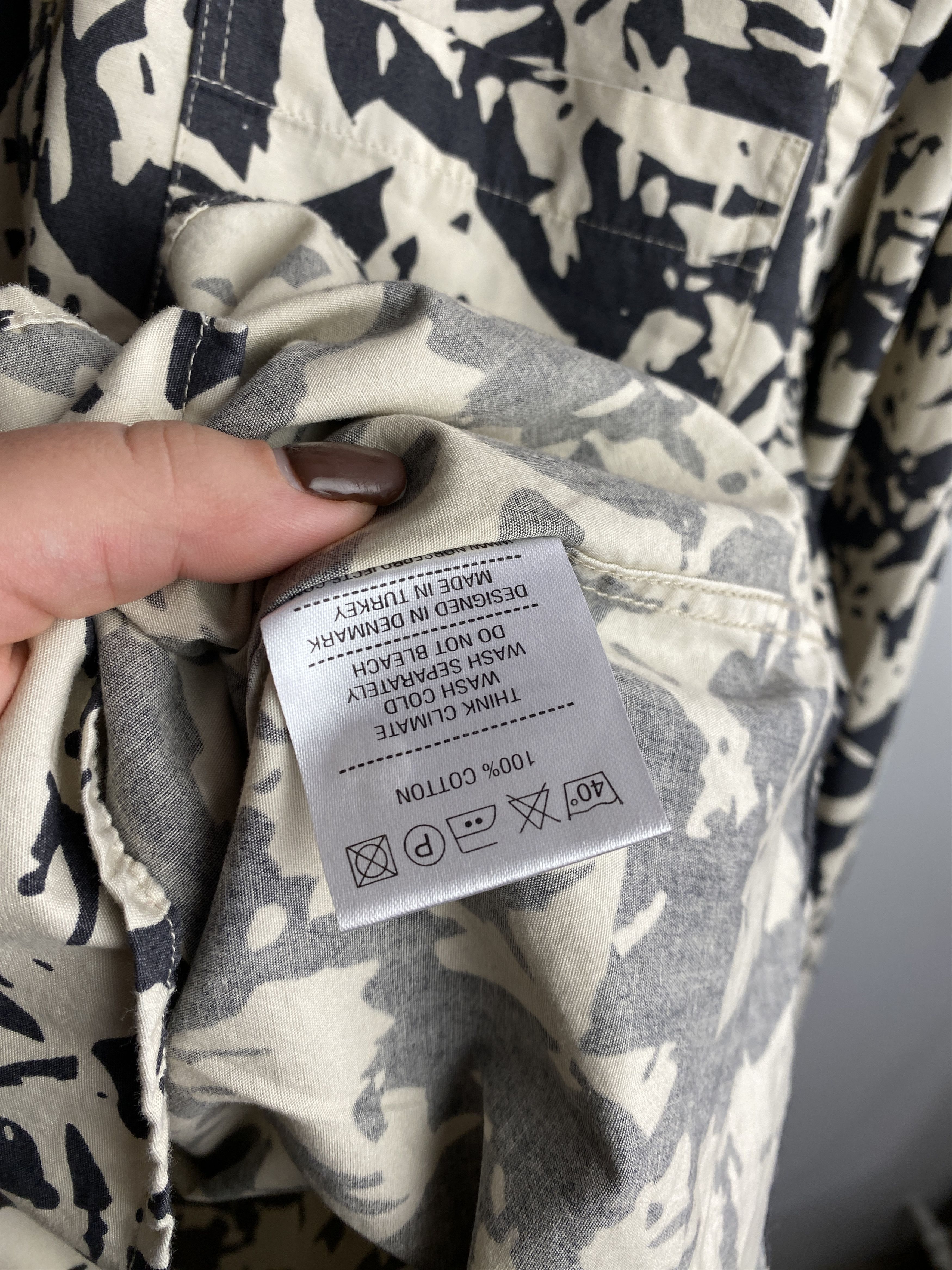 Norse Projects Norse Projects Anton Broken Leaf shirt casual Size US XL / EU 56 / 4 - 5 Thumbnail