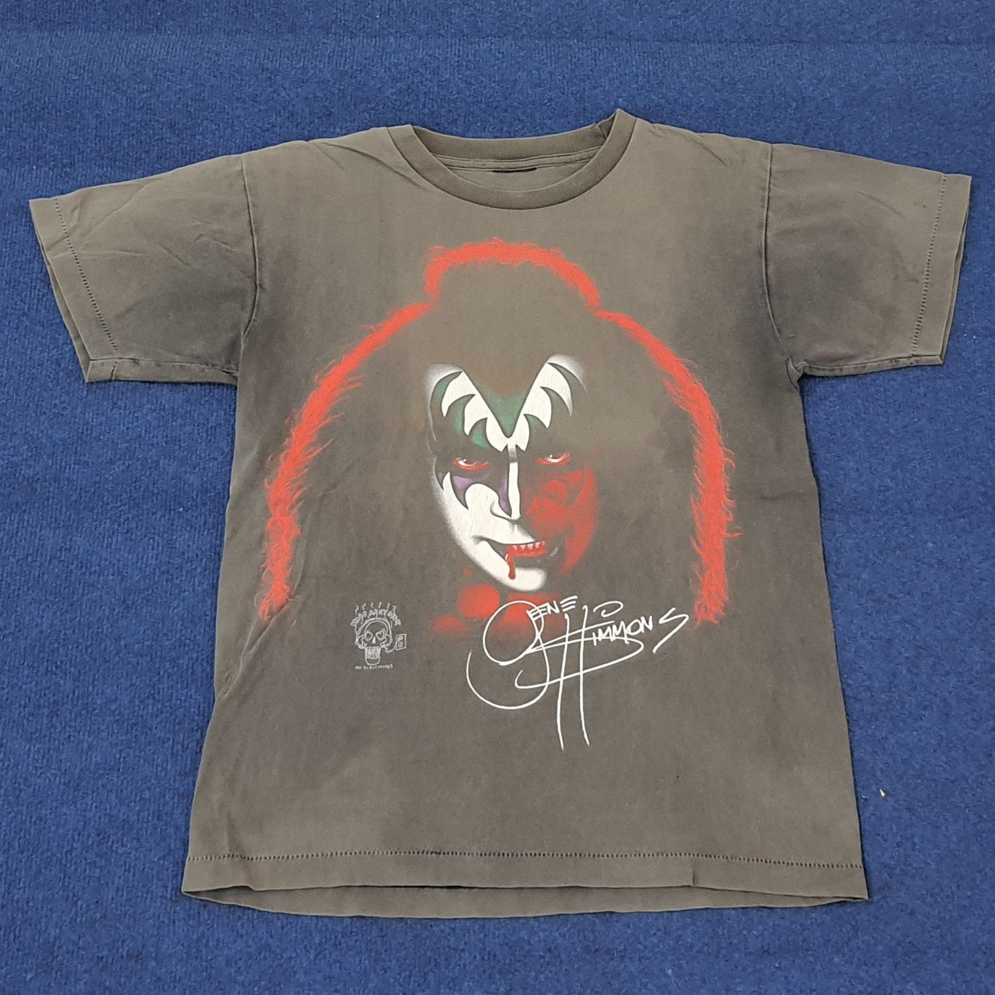 Band Tees Vintage Gene Simmons The Demon Kiss Band Tshirt C249N50 Size US M / EU 48-50 / 2 - 1 Thumbnail