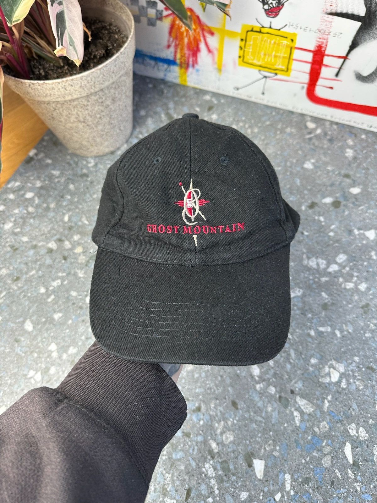 GOTHBOICLIQUE × Haunted Mound × Sad Boys Ghost Mountain cap Size ONE SIZE - 4 Thumbnail