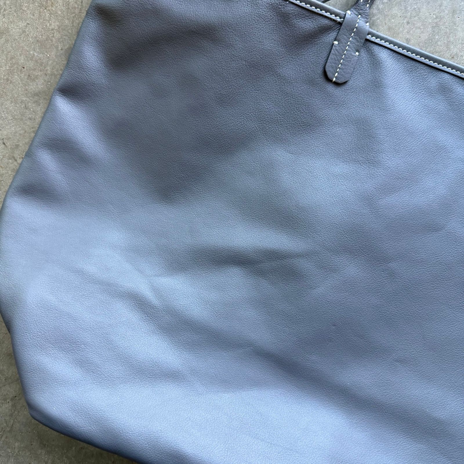 Goyard Goyard Anjou GM Calfskin And Canvas Tote Bag Size ONE SIZE - 13 Thumbnail