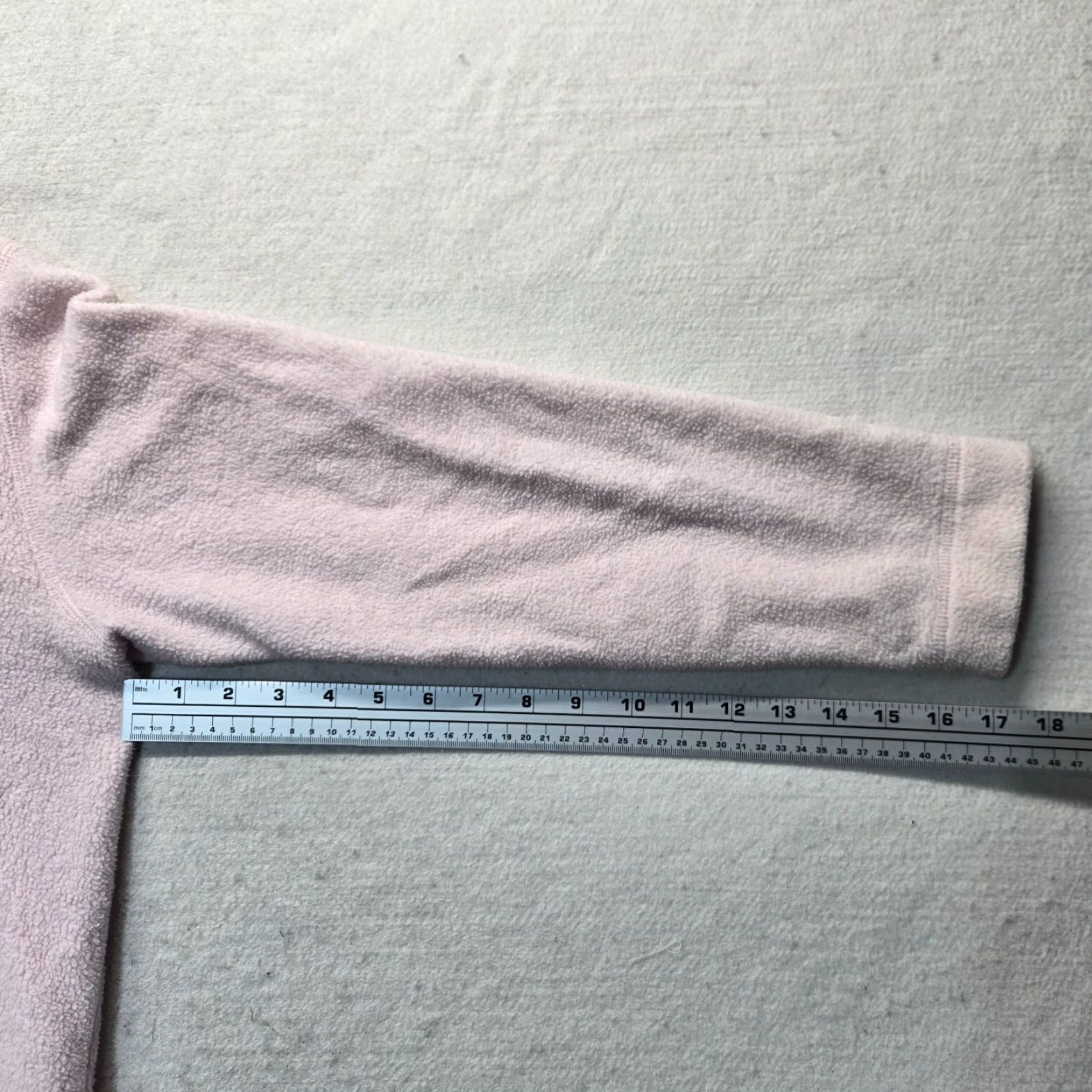 Catalina Catalina Pink Sport Fleece Long Sleeve Pullover Top Sweatshirt Women Small Pullover V-Neck 1/4 Zip Pockets Size S / US 4 / IT 40 - 5 Thumbnail