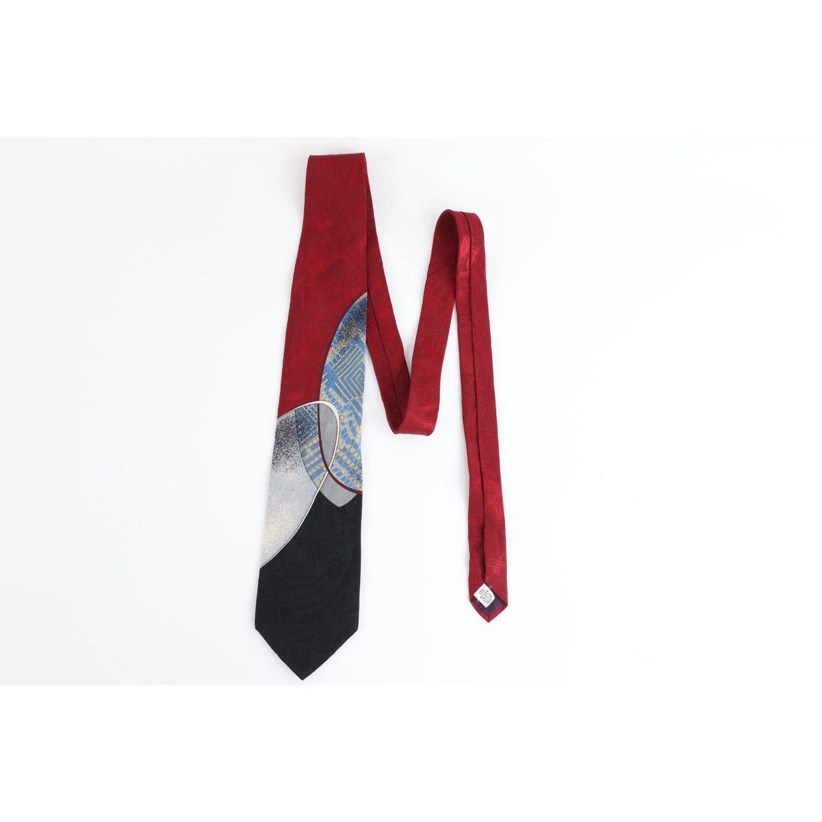 Vintage Vintage 90s Streetwear Geometric Abstract Art Neck Tie Size ONE SIZE - 4 Thumbnail