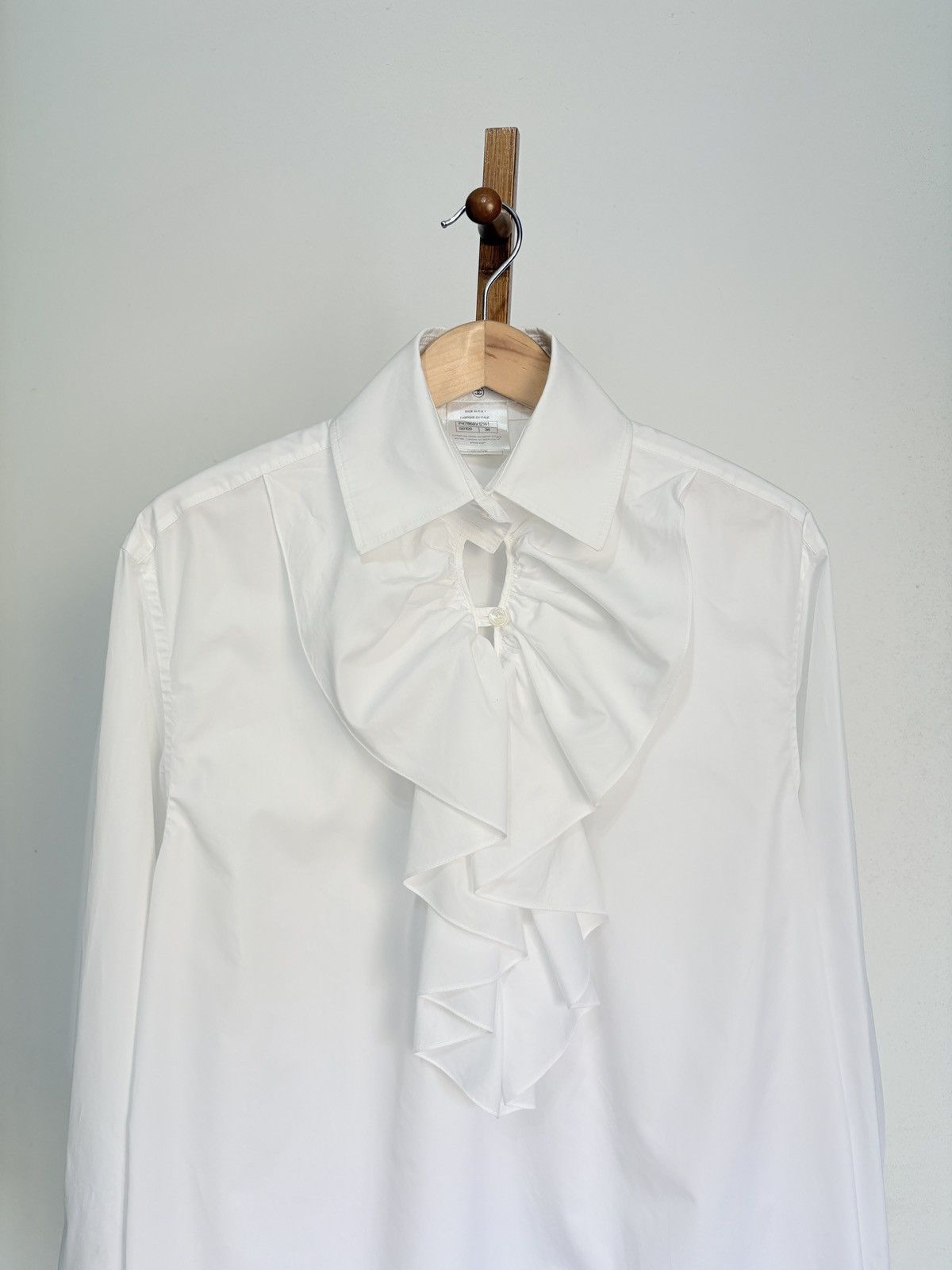 Chanel Chanel Ruffle Long-sleeved Blouse Size M / US 6-8 / IT 42-44 - 2 Thumbnail