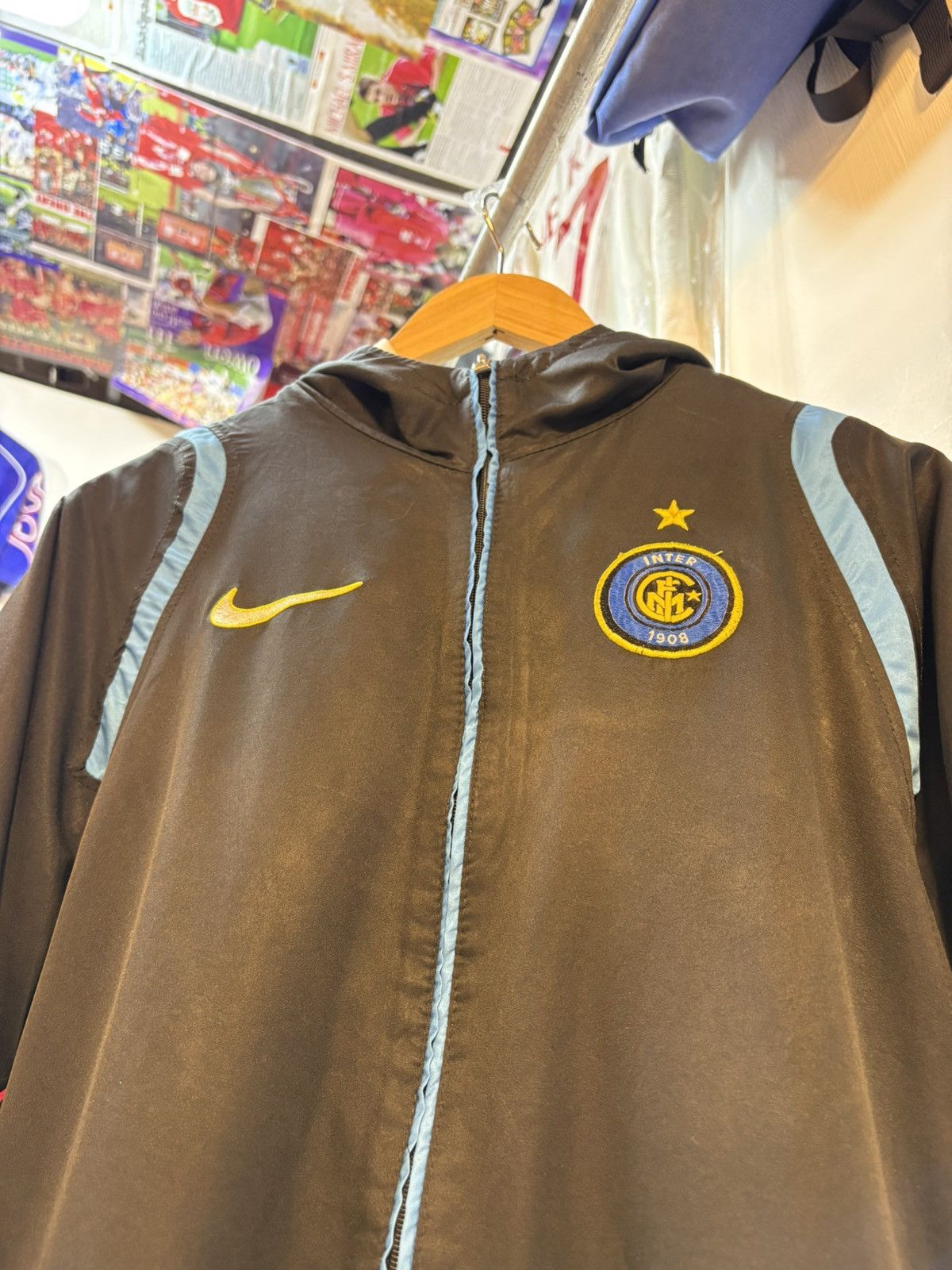 Nike Vintage Y2K Inter Milan Tracksuit Size US L / EU 52-54 / 3 - 2 Thumbnail