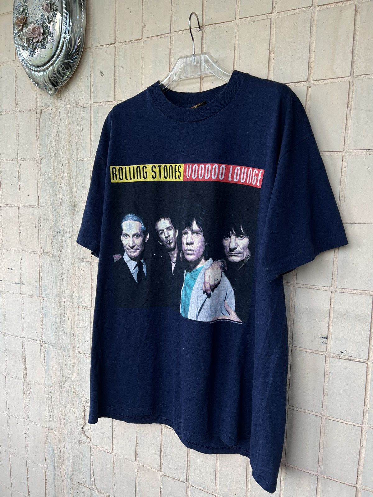 Vintage The Rolling Stones Voodoo Lounge tour 90s Y2K Short Sleeve 