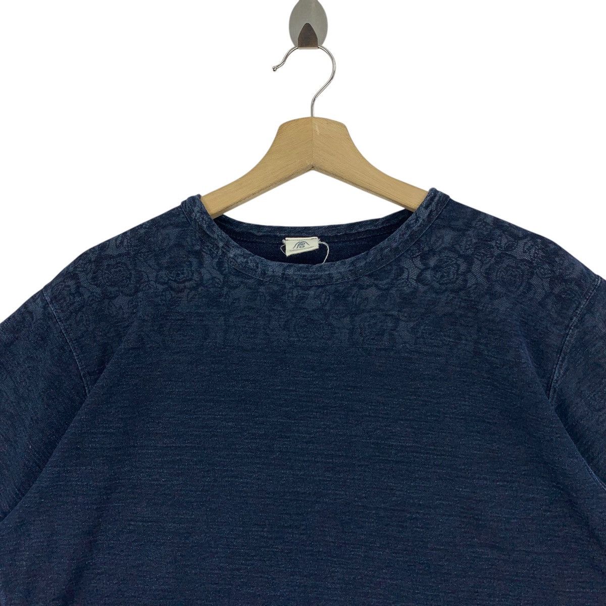 Eternal × Japanese Brand ETERNAL kurashiki kojima Indigo Blue jeans flower tee Size US M / EU 48-50 / 2 - 2 Thumbnail