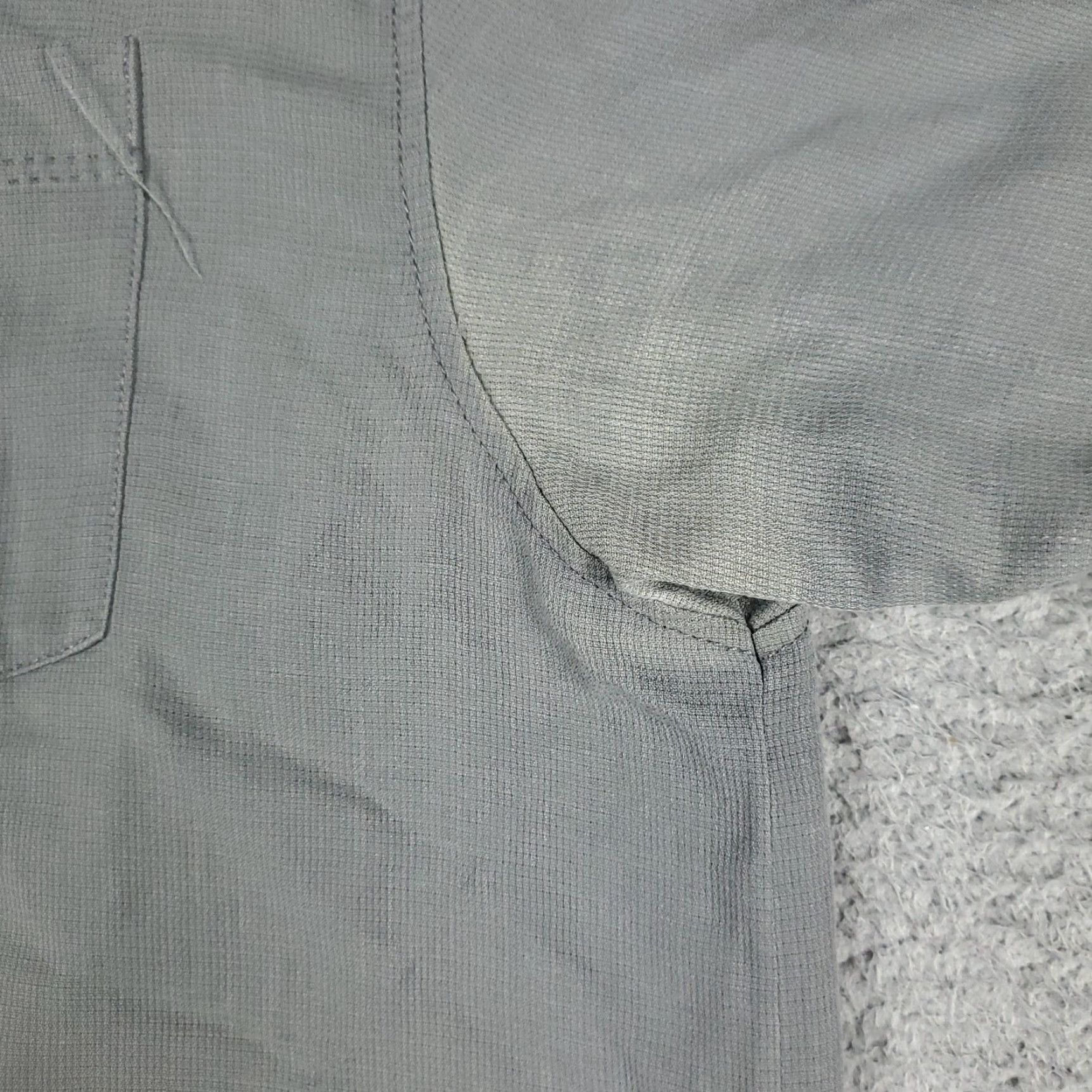 Tommy Bahama Tommy Bahama Button-Up Shirt Mens XL Gray Short Sleeve Hawaiian Woven Silk Aloha Size US XL / EU 56 / 4 - 4 Thumbnail